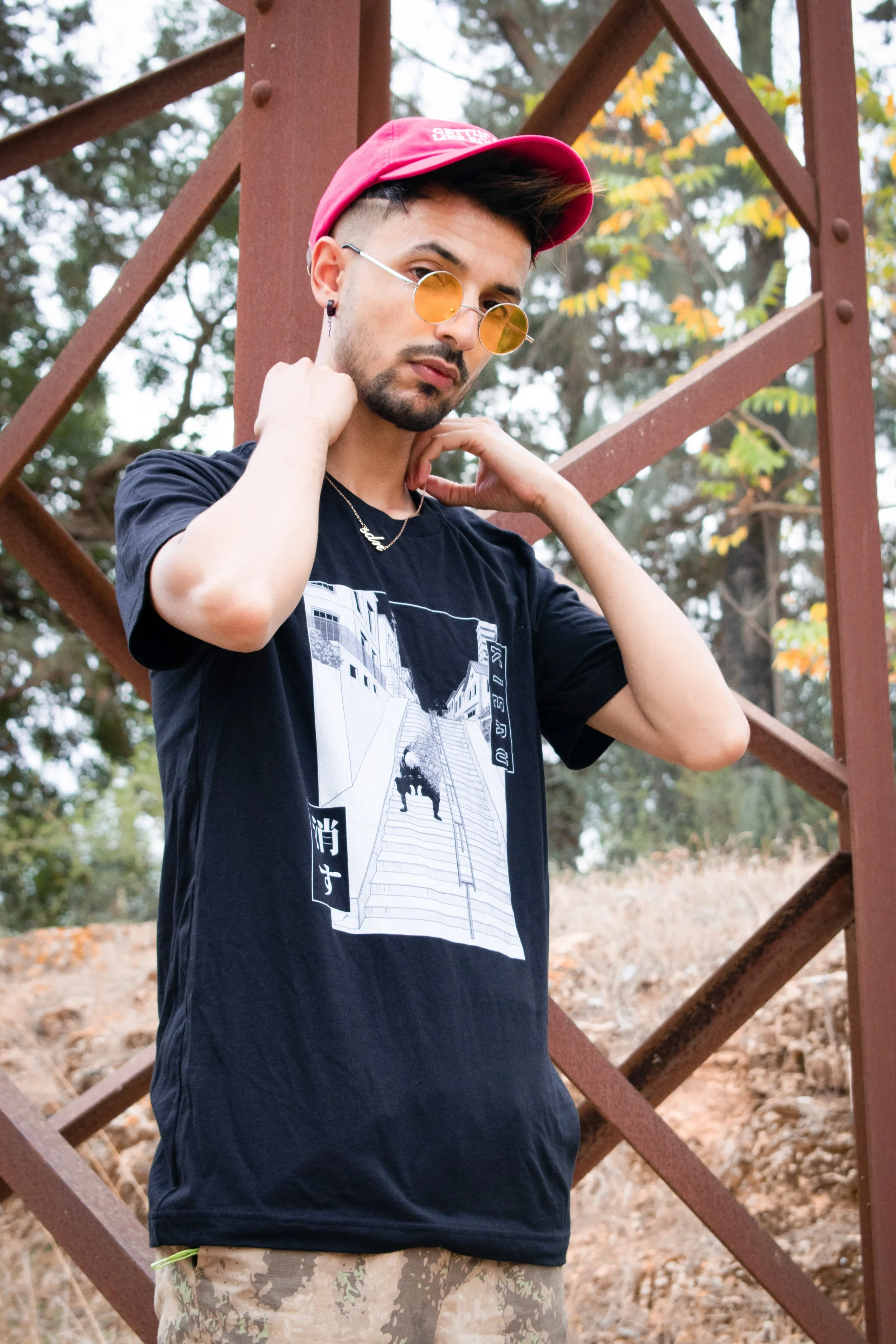 Saif Regaig wearing 'Crush' by V SHADES