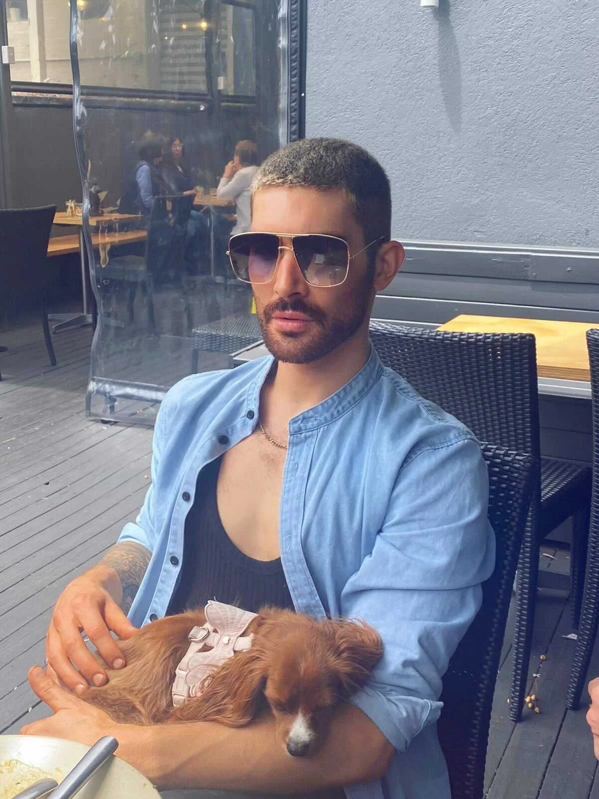 Jony Berry wearing 'Suede' by V SHADES • Photo by CSA Models