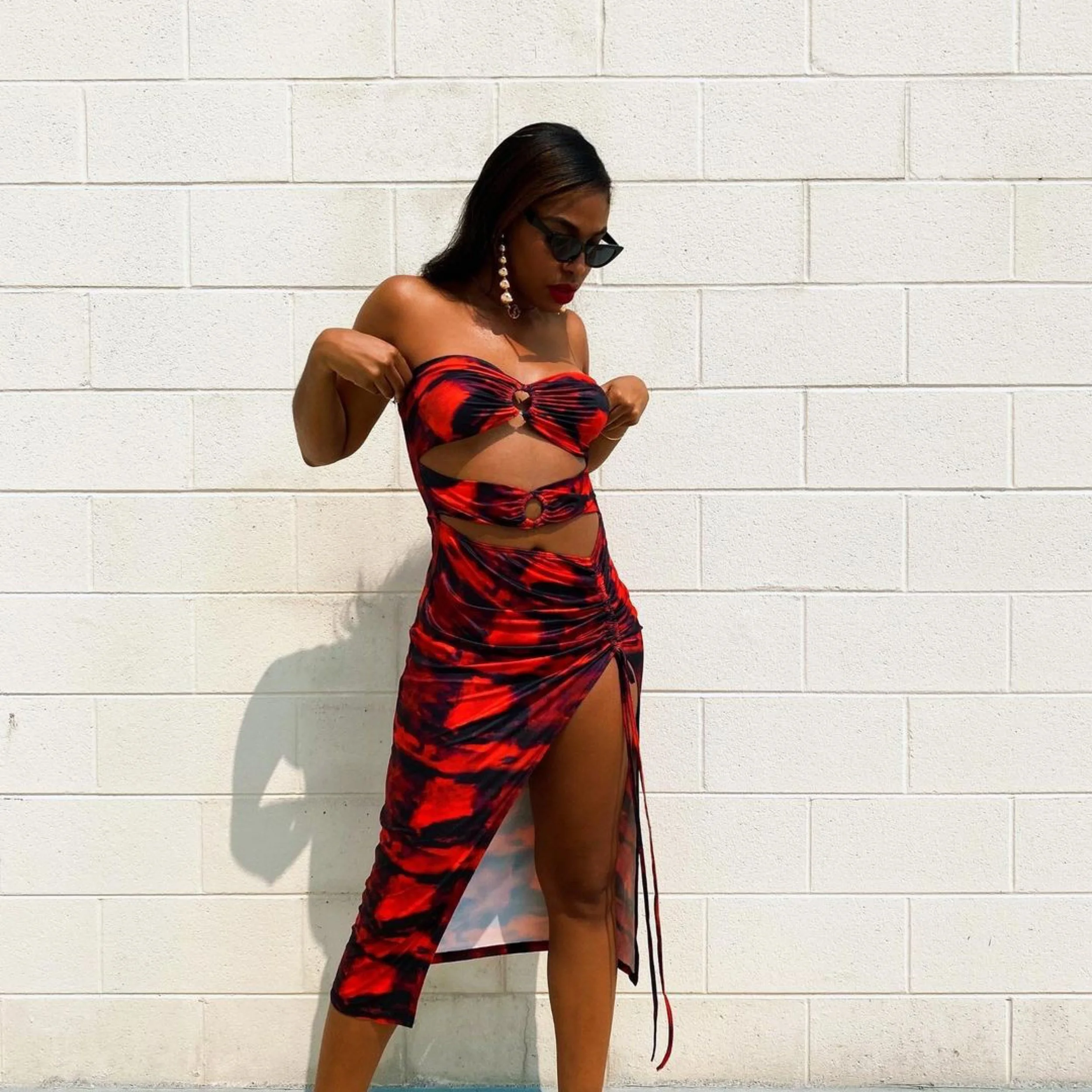 Monica Fitzpatrick Fashion Model V Shades Sunglasses Intuition cat eye 5.JPG