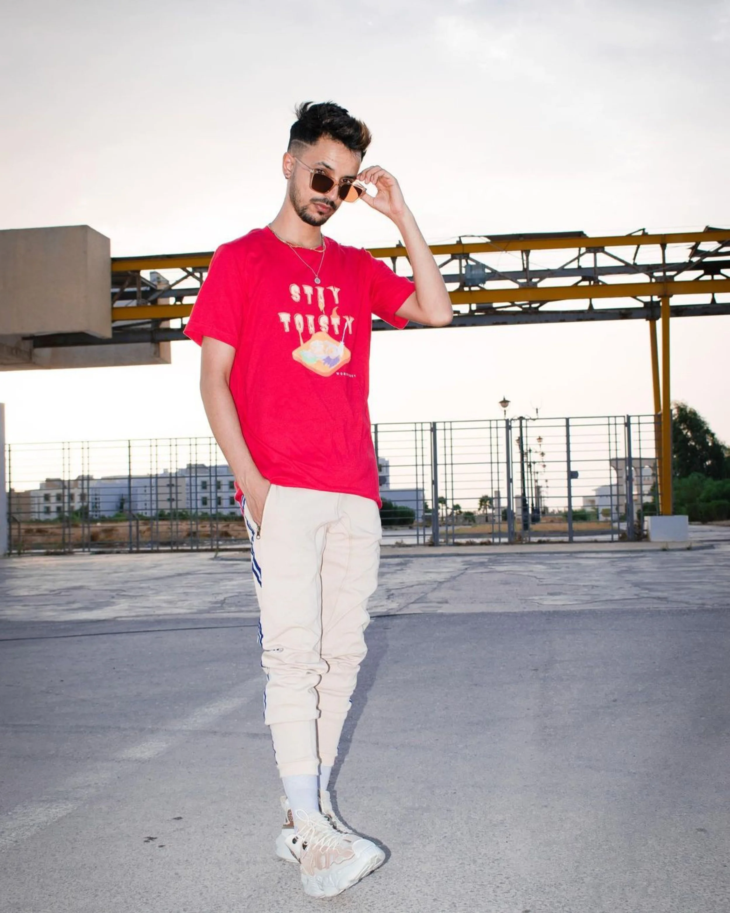 Saif Regaig model v shades sunglasses rectangle cateye friday 2.JPG