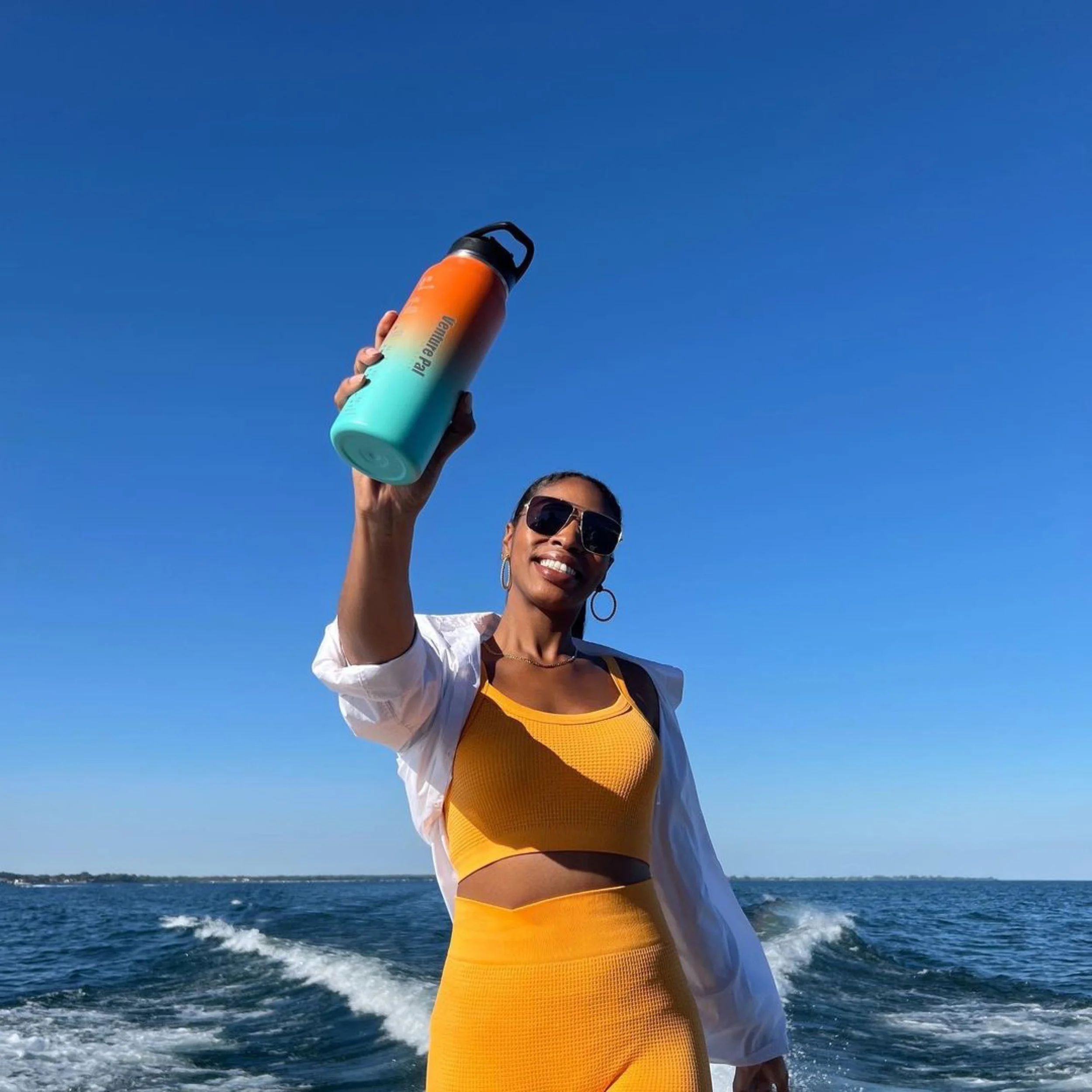 Monica Fitzpatrick Fashion Model V Shades Sunglasses Suede Aviators 2.JPG