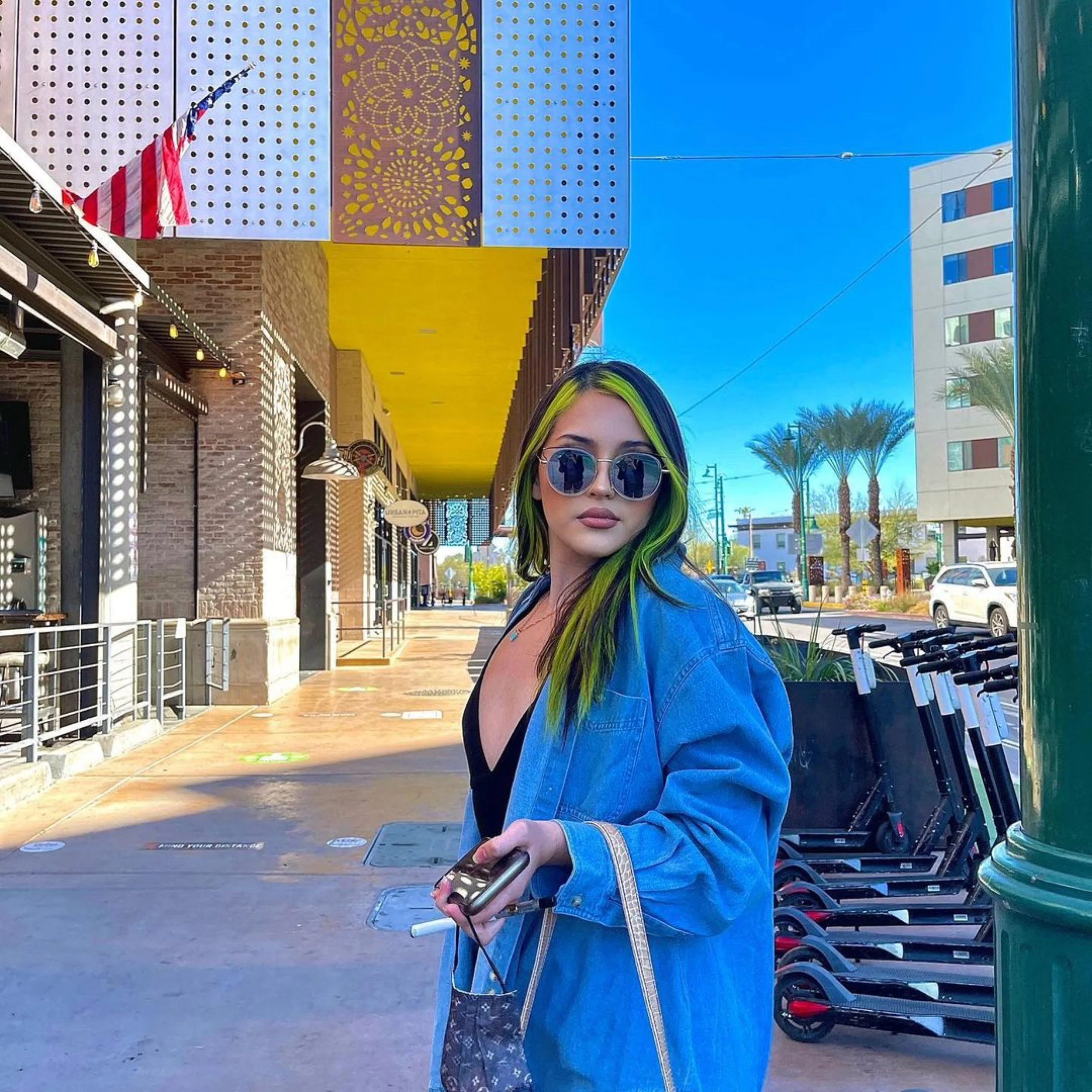 Glitzel Ortiz wearing 'Vibrant' by V SHADES