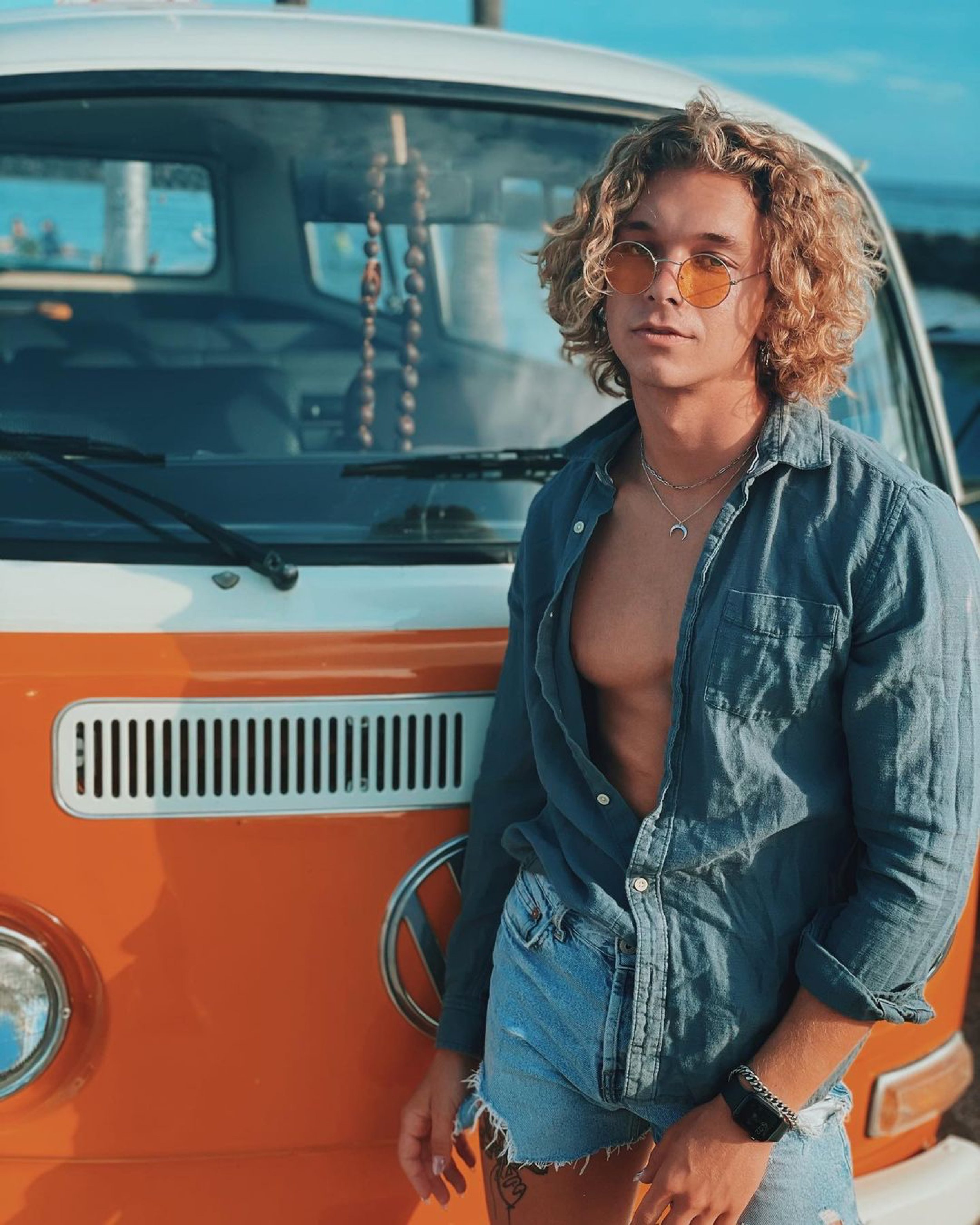 Shawn Tuller wearing 'Geo' by V SHADES • Photo by Ryan Colby Management