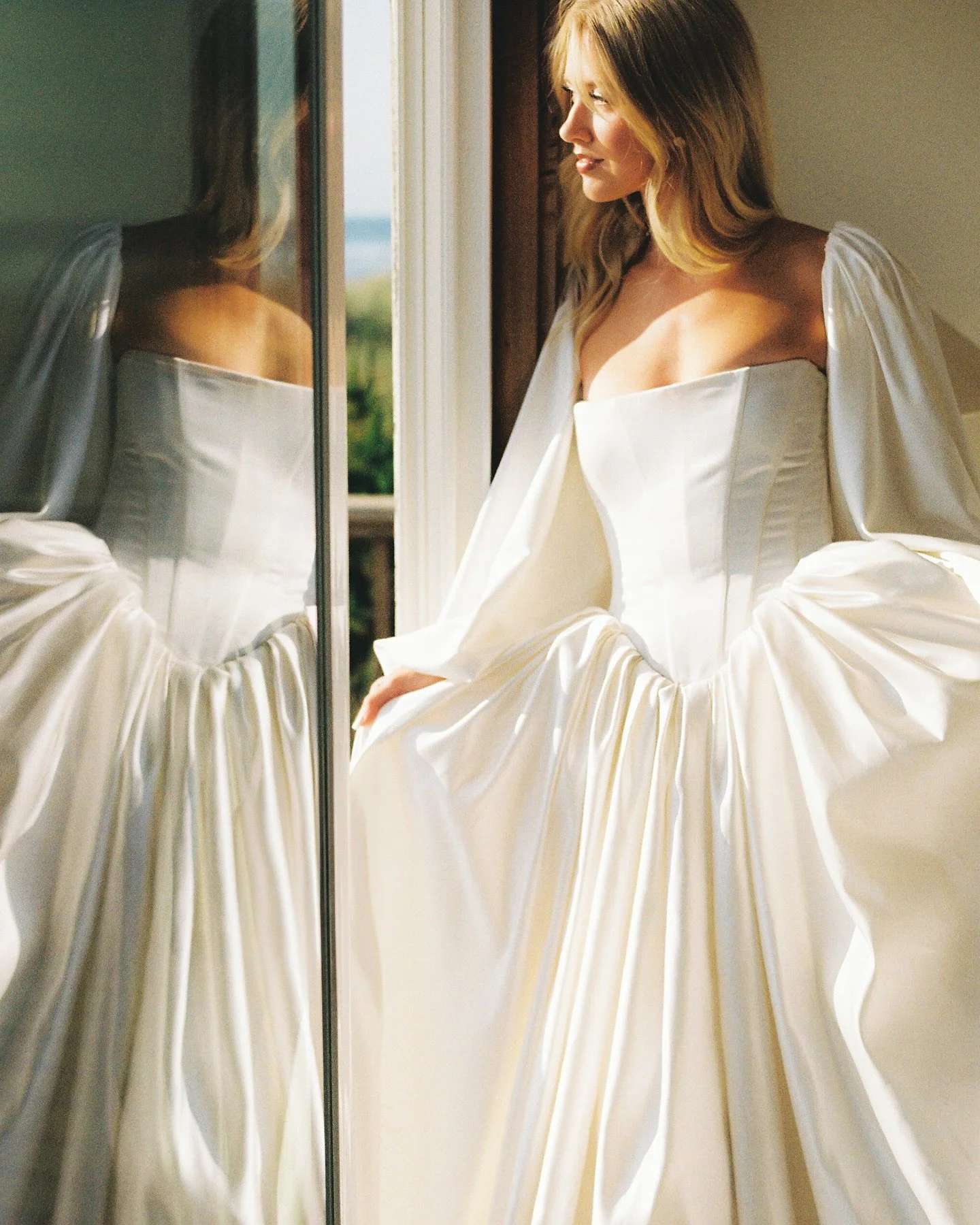 Moments before &ldquo;I do&rdquo;✨

_

Creative director
@taylarphoto
Dress @taylarmadedresses
Dress Design @monetre.official
Location @ourplaace
Couple @kayleeandluke
Earrings @a.b.ellie 
_
🏷️Oregon coast, cinematic bridals, wedding, cinematic wedd