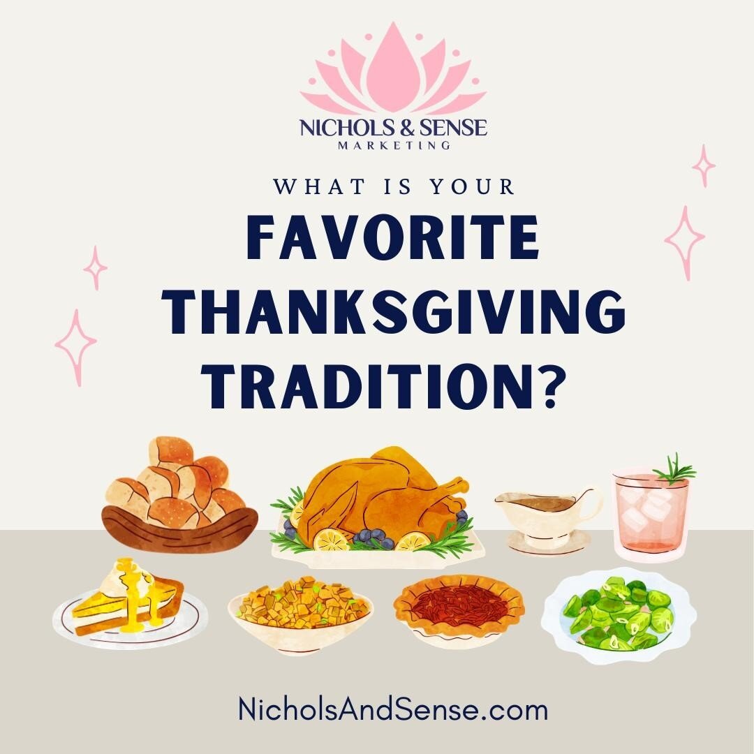 Happy Thanksgiving! 🦃Thanks to all of you for your support! 

Comment below with your favorite Turkey Day tradition(s) so we can celebrate together (at least virtually)!