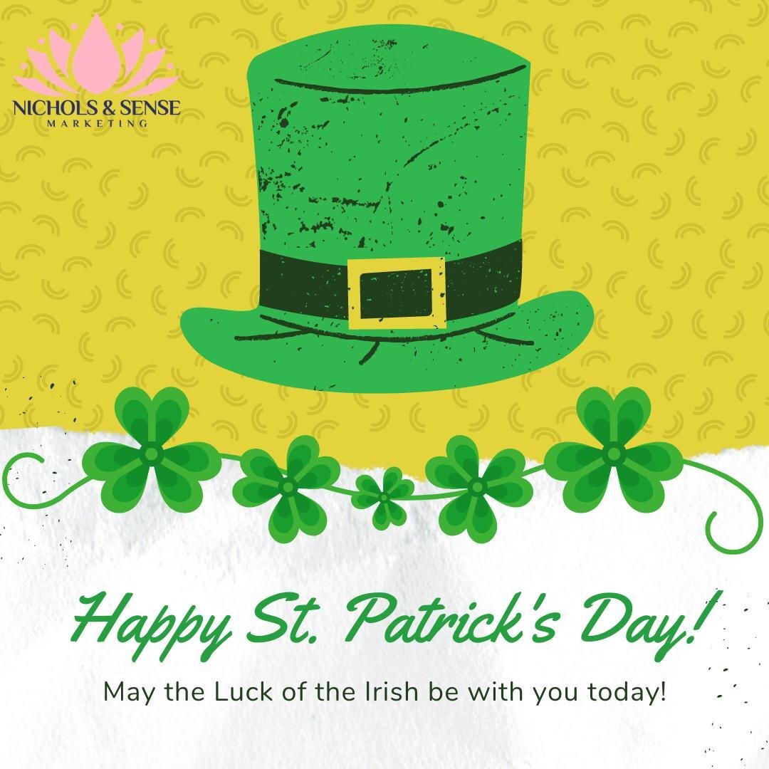 Happy St. Patrick's Day! Wishing you luck and prosperity today and always! 🍀
.
.
.
#digitalmarketing #contentstrategy #branding #advertising #socialmedia