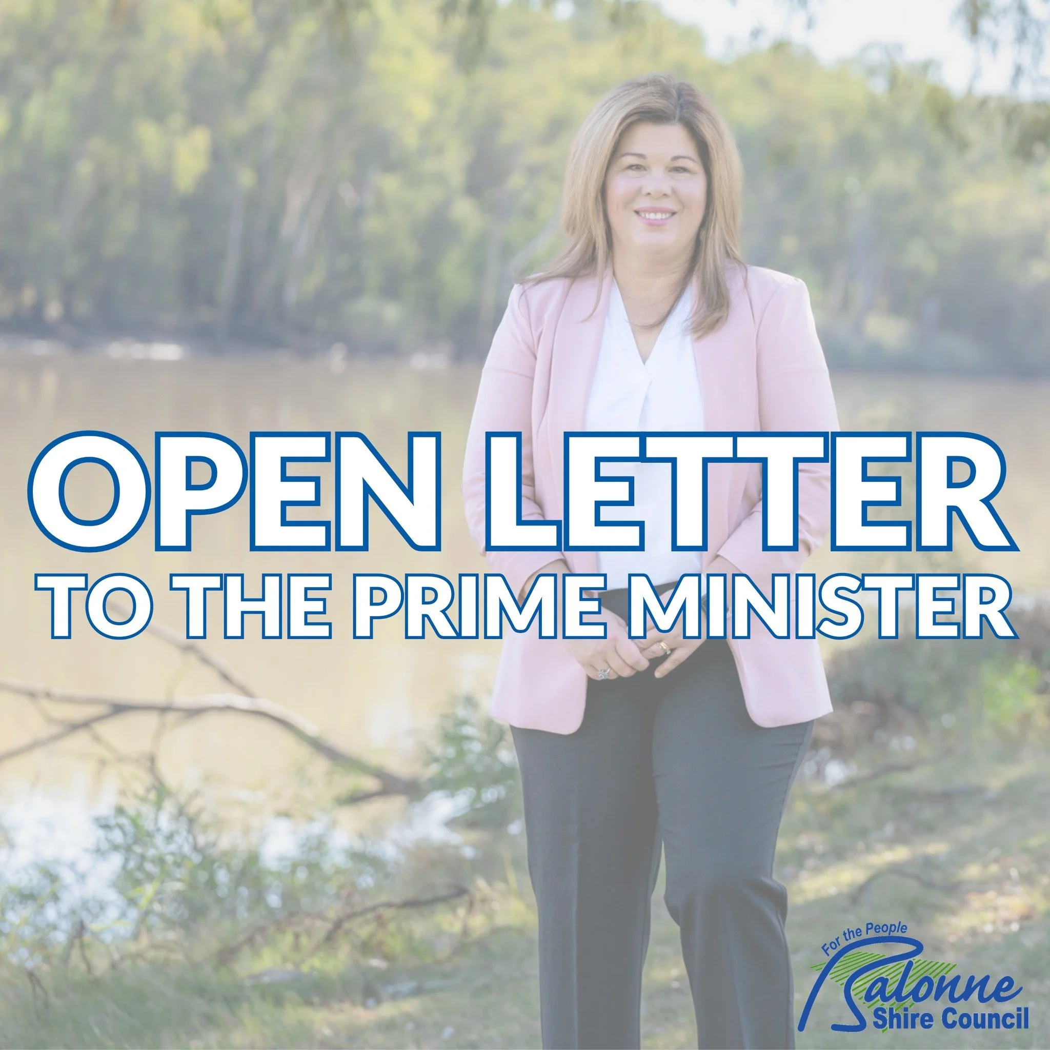 OPEN LETTER TO THE PRIME MINISTER FROM OUR CHAIR