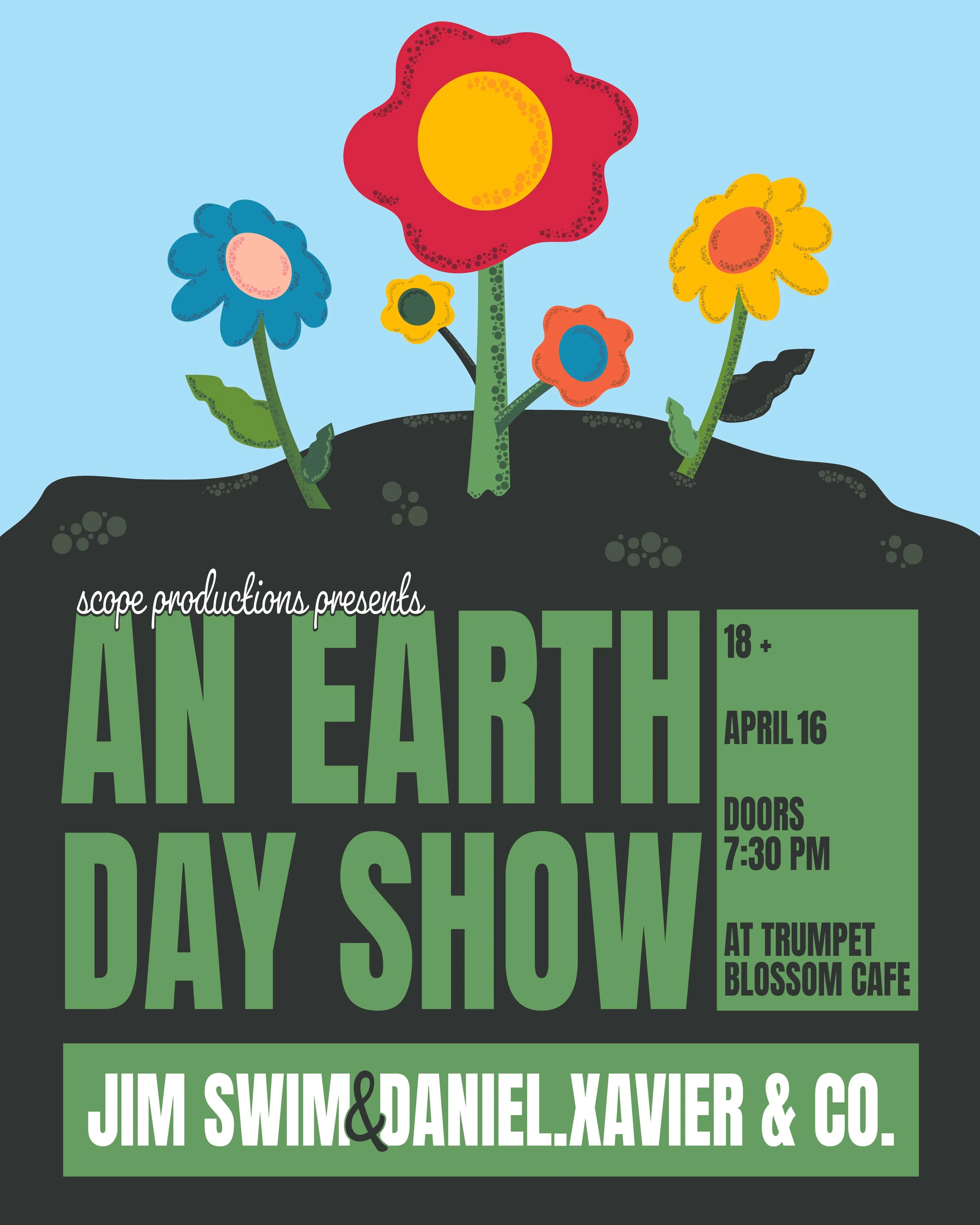 SCOPE Productions presents Jim Swim and Daniel Xavier &amp; Co.