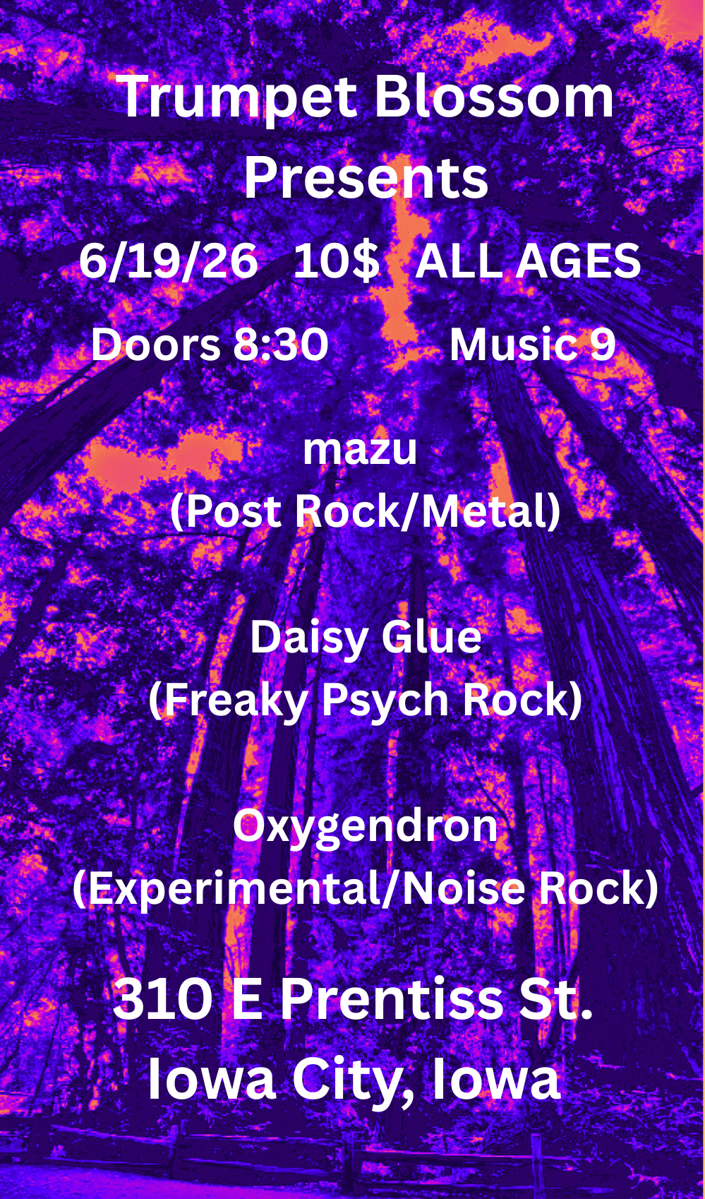 mazu / Daisy Glue / Oxygendron