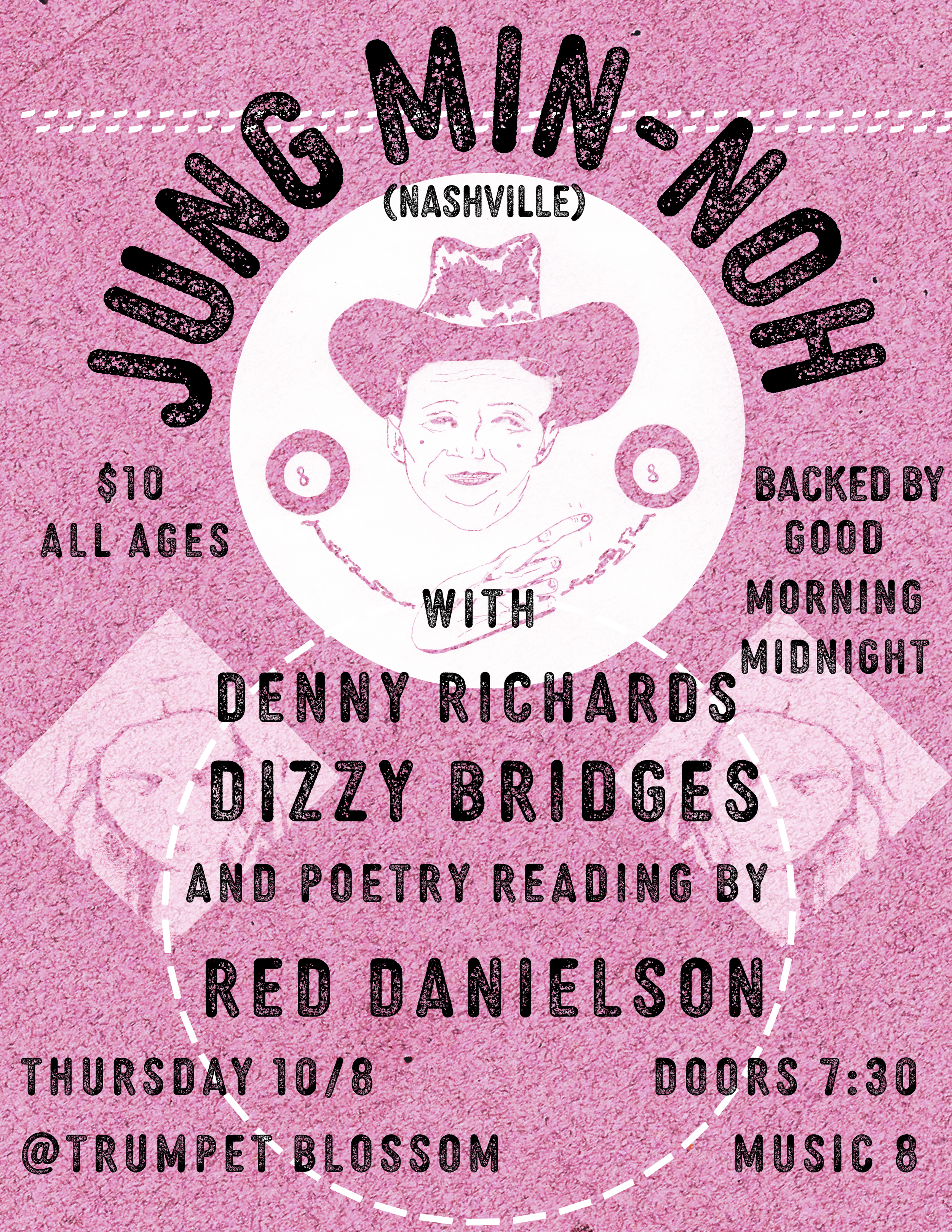 Jung Min-Noh / Dizzy Bridges / Denny Richards / Poetry by Red Danielson