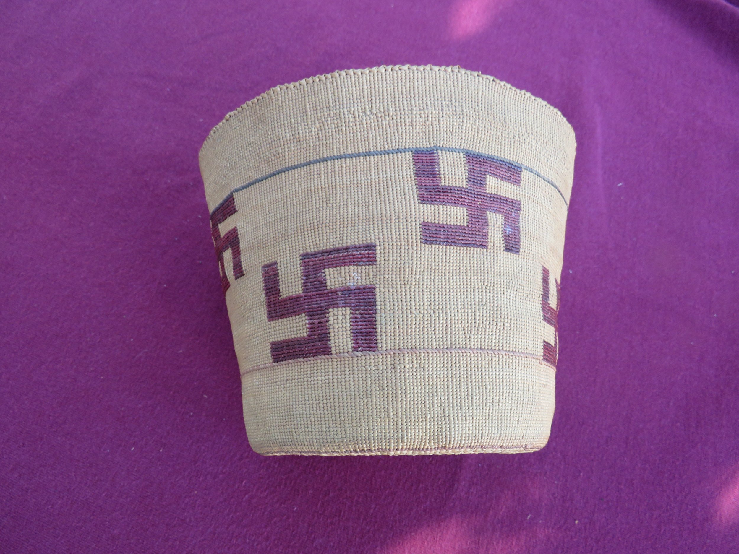 An outstanding Tlingit basket