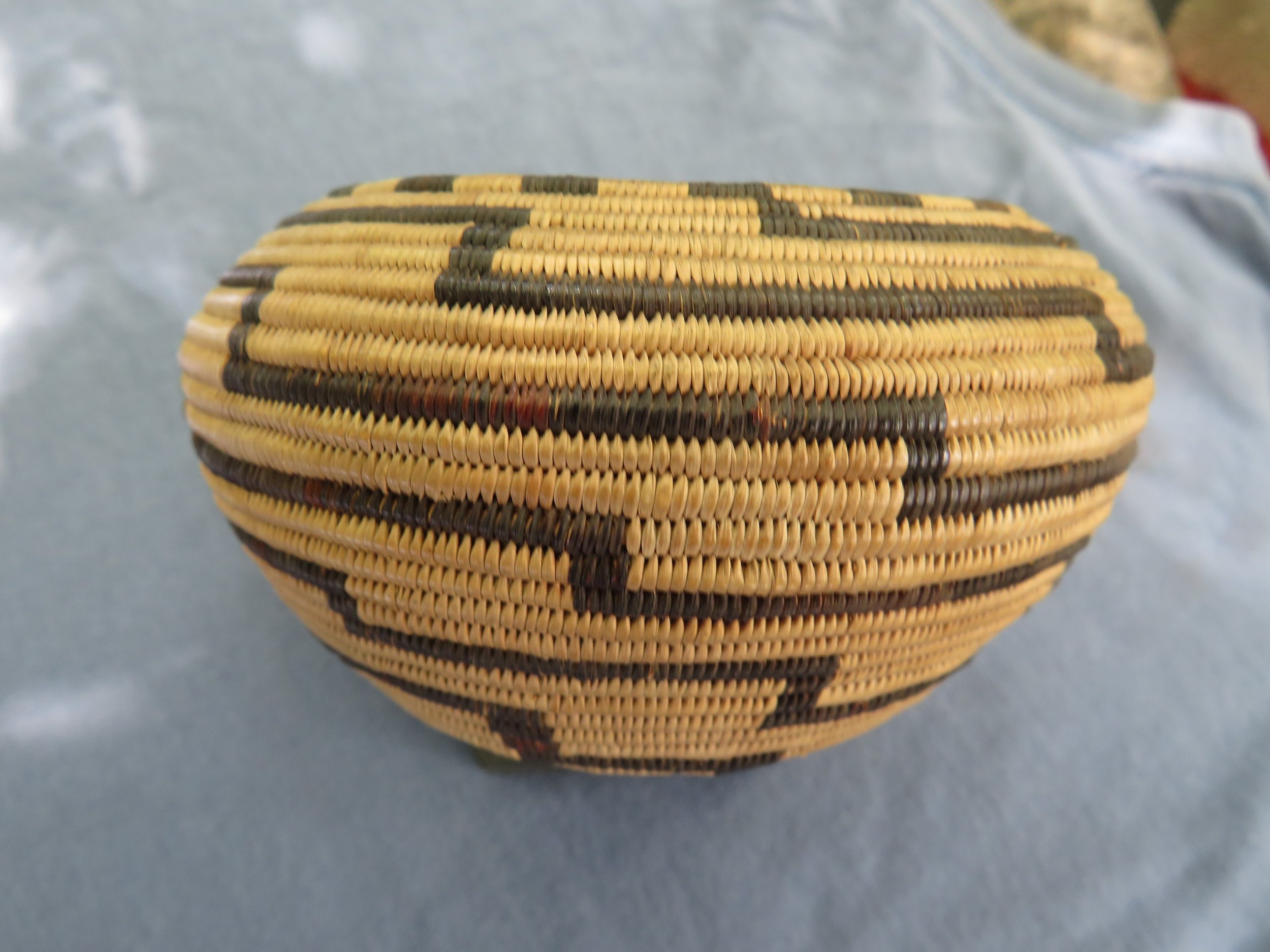 Small Pomo basket