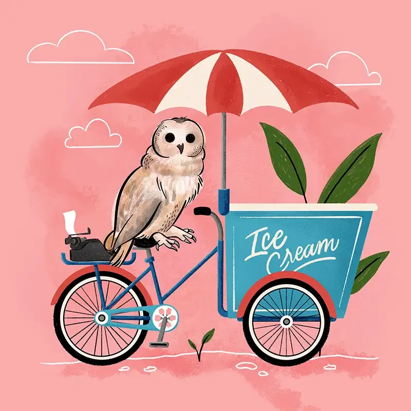 Animals on Bikes
