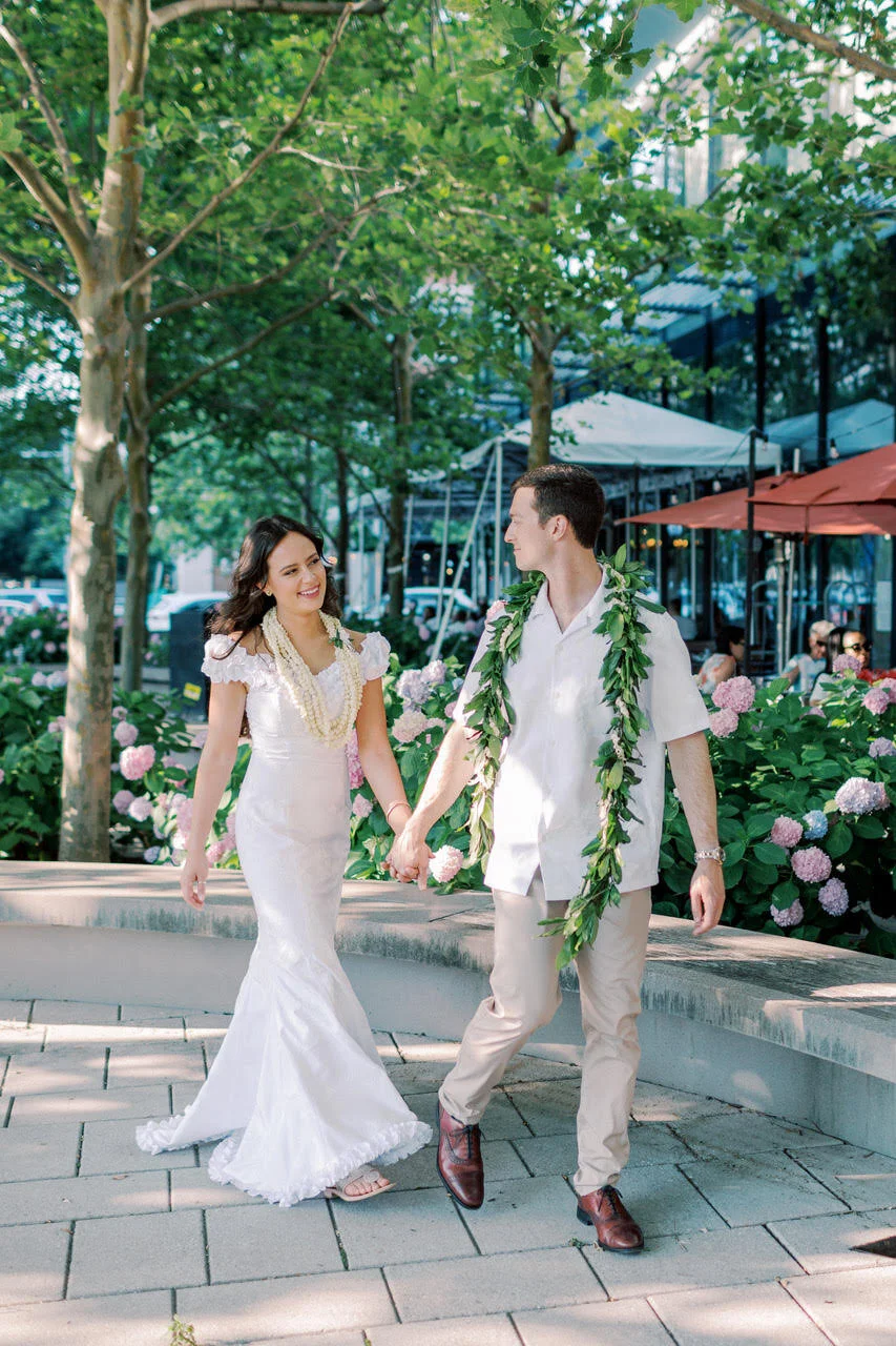 Holoku wedding dress 60 photos Vianawedding com