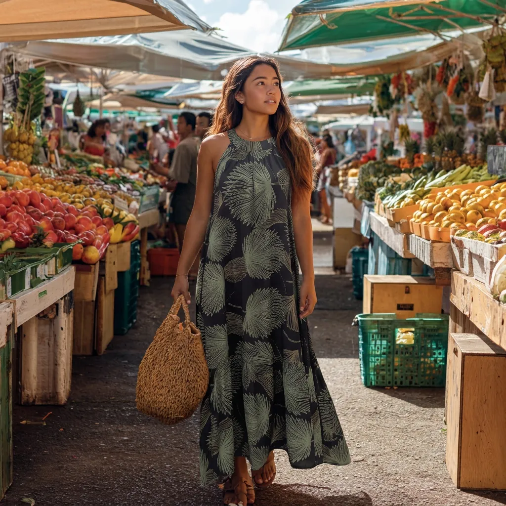 Hawaiian prints clothing