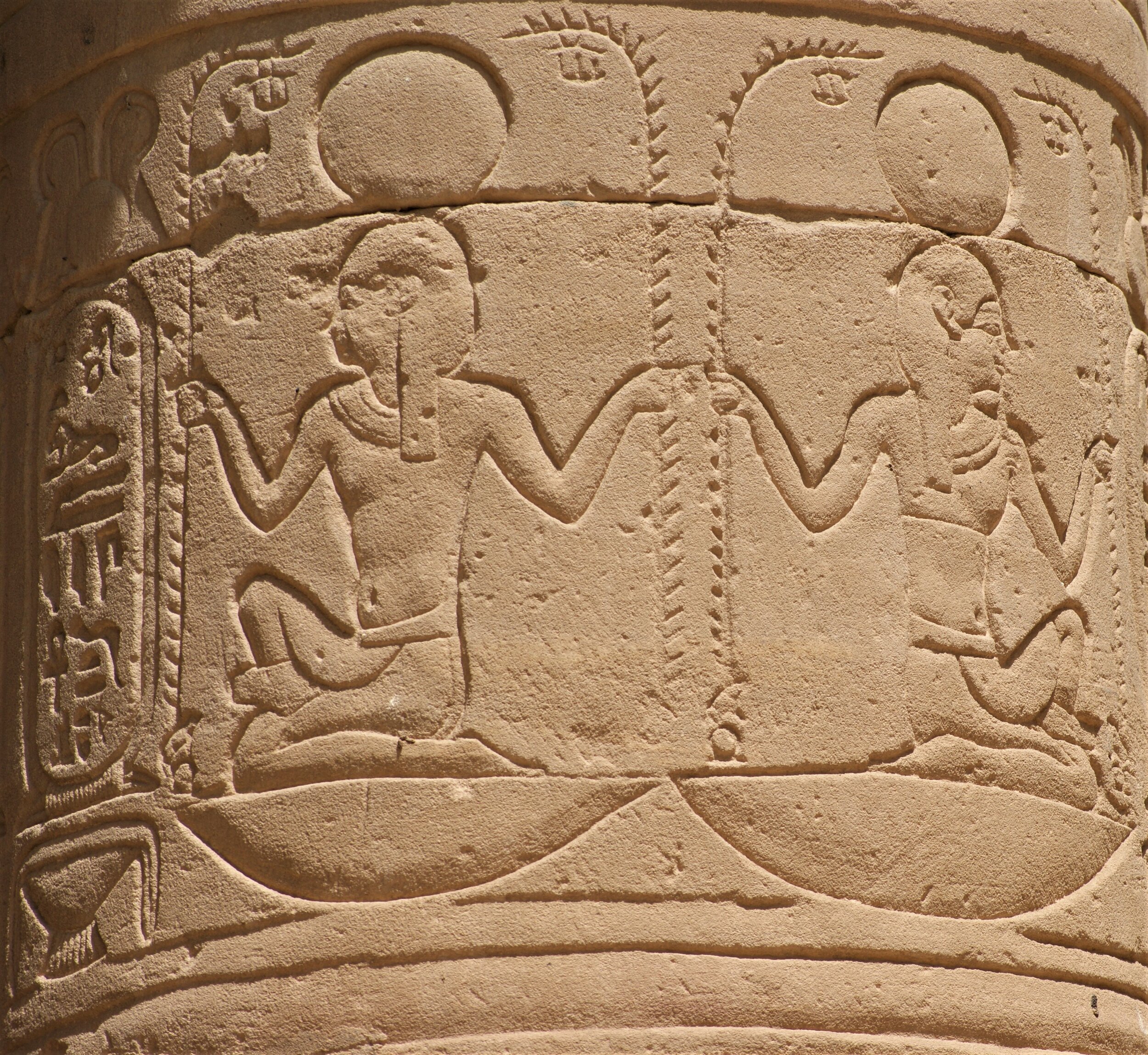 Decorative on Palace Columns