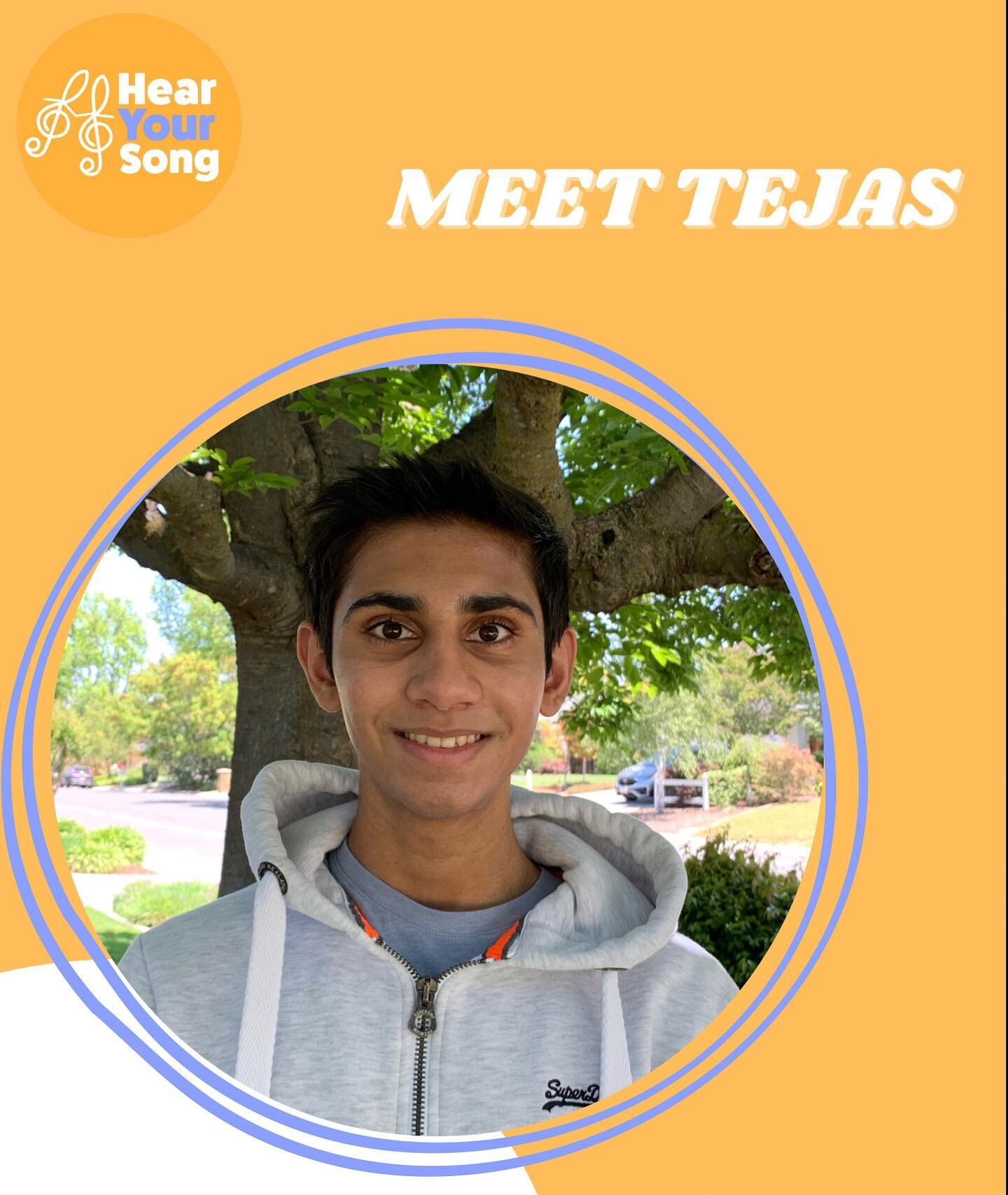 Meet Tejas Kurkure, Hear Your Song's Lyric Video Coordinator (and multitasking volunteer extraordinaire!).
Tejas is 18 years old and chose Hear Your Song because &ldquo;I really admire the organization's mission of empowering children through music, 