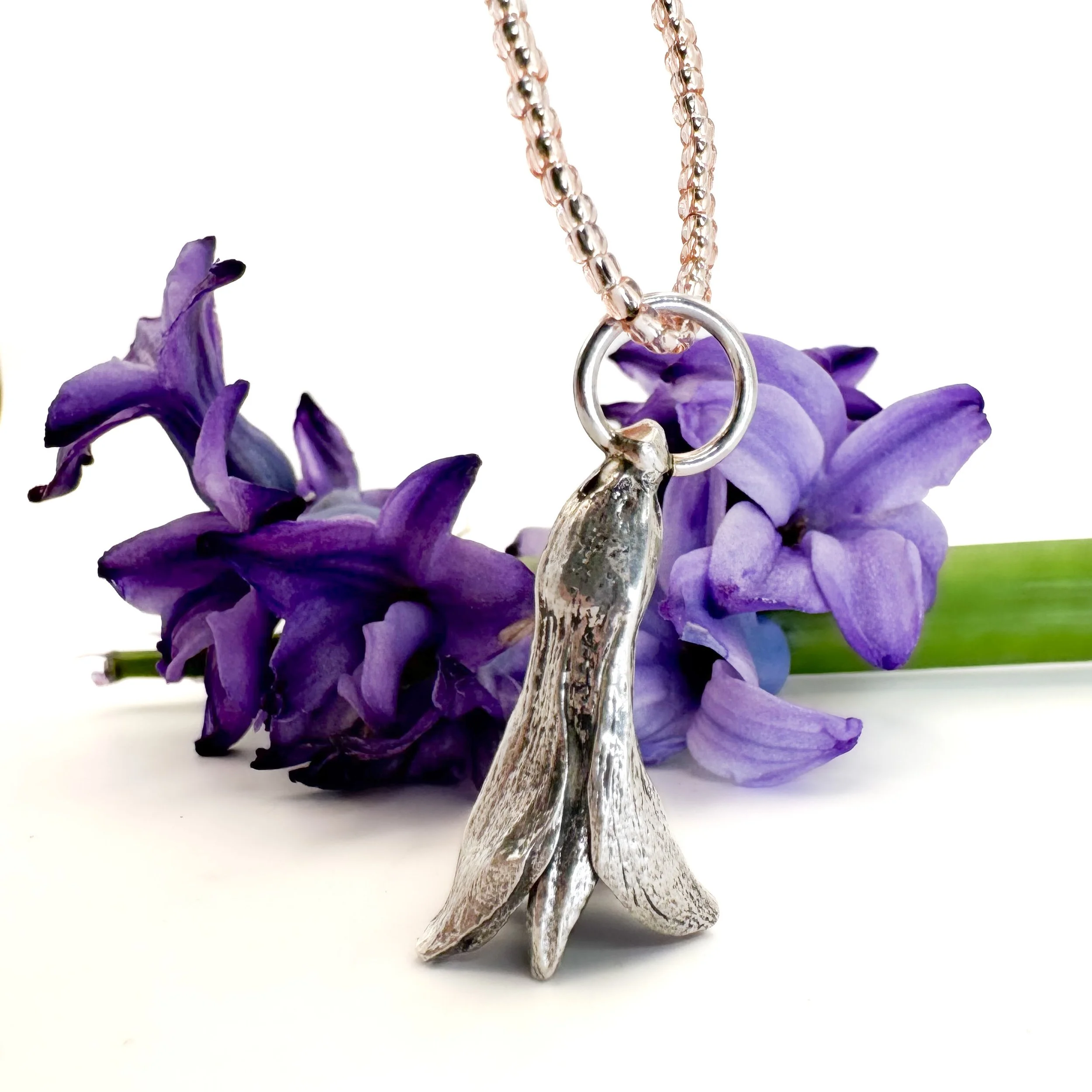 Hyacinth Pendant - Brass #2