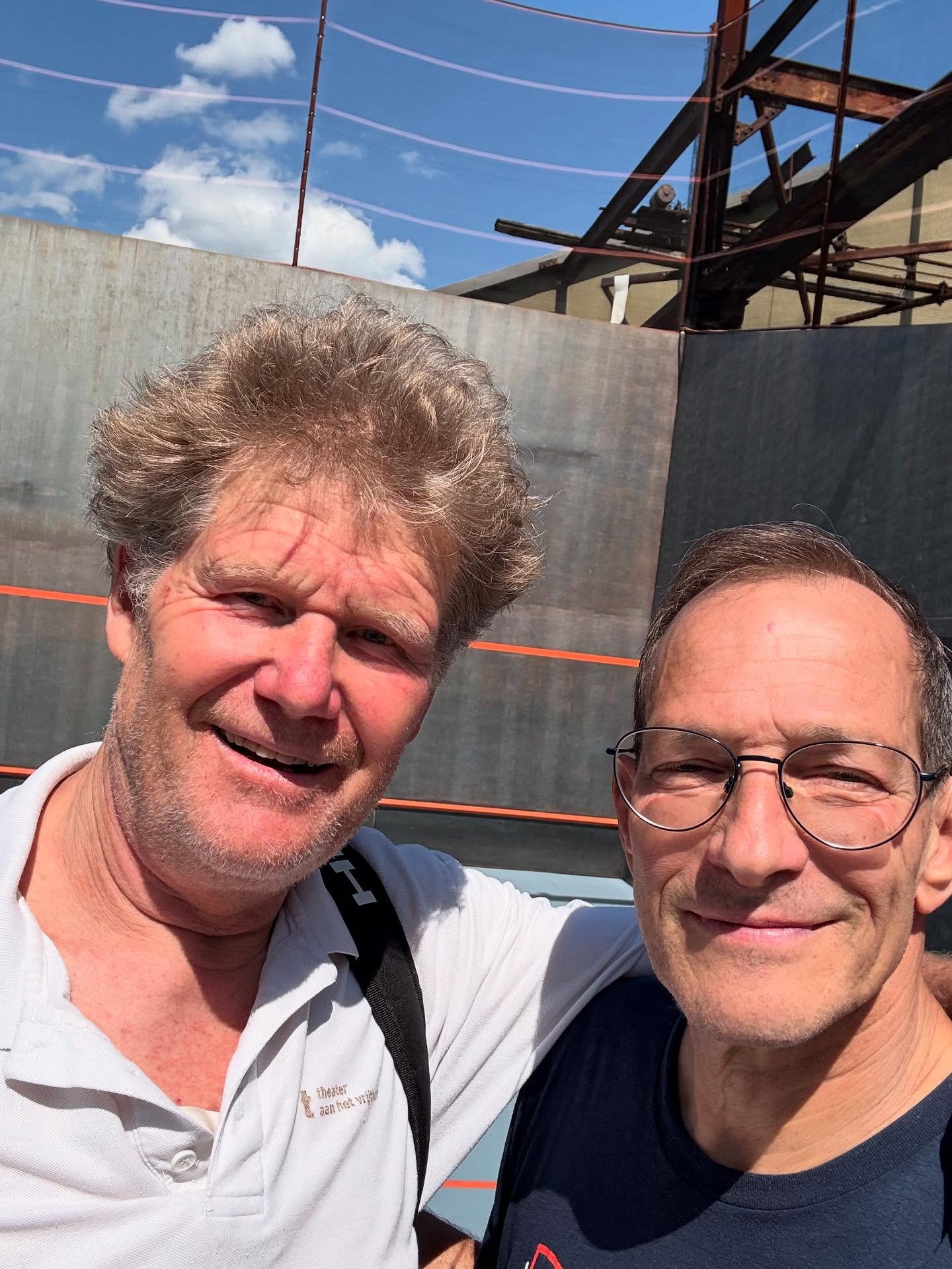 Thanks @robhoutenbos dear lifelong squash buddy for coming out to play in Maspeth. What a great workout. Gorgeous memorable day. 

And we got to try #squash57 with the @gearbox_racquetball racquet and glorious @priceofbath #squash57 white ball. Subli
