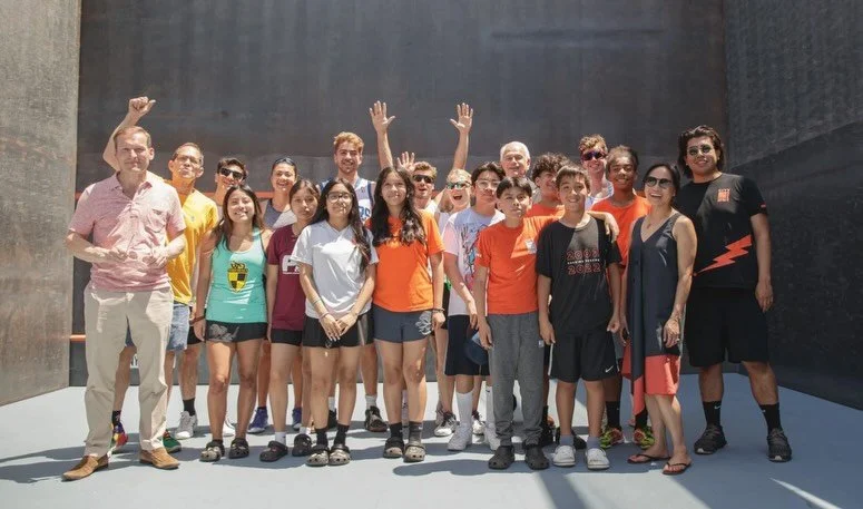 Celebrating five years of outdoor squash good times with @squasheducation programs at @maspeth.squash 

Thanks @citysquash and @streetsquash and @squash.haven and @squashbusters for coming out to play!

#squash #outdoorsquash #education