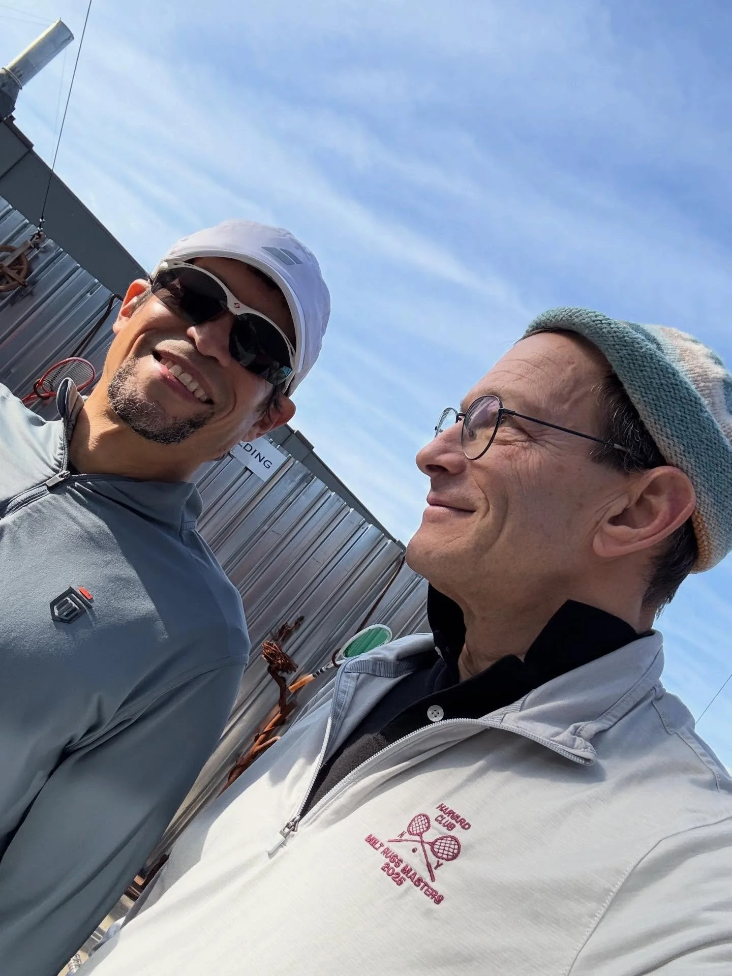 The House Team at Maspeth Squash is drawn to the steel court like a magnet 🧲 for outdoor, happy squash all year. 

Come out and play!

https://maspethsquash.com/team