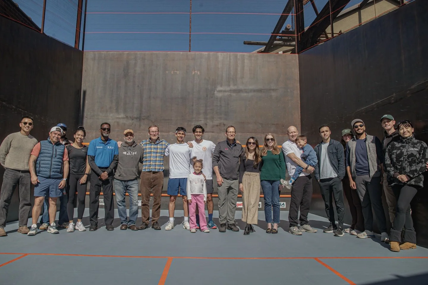 Thank you to our friends who come in support for outdoor squash on the steel court! The 2026 Outdoor Season is here!
@nysquash