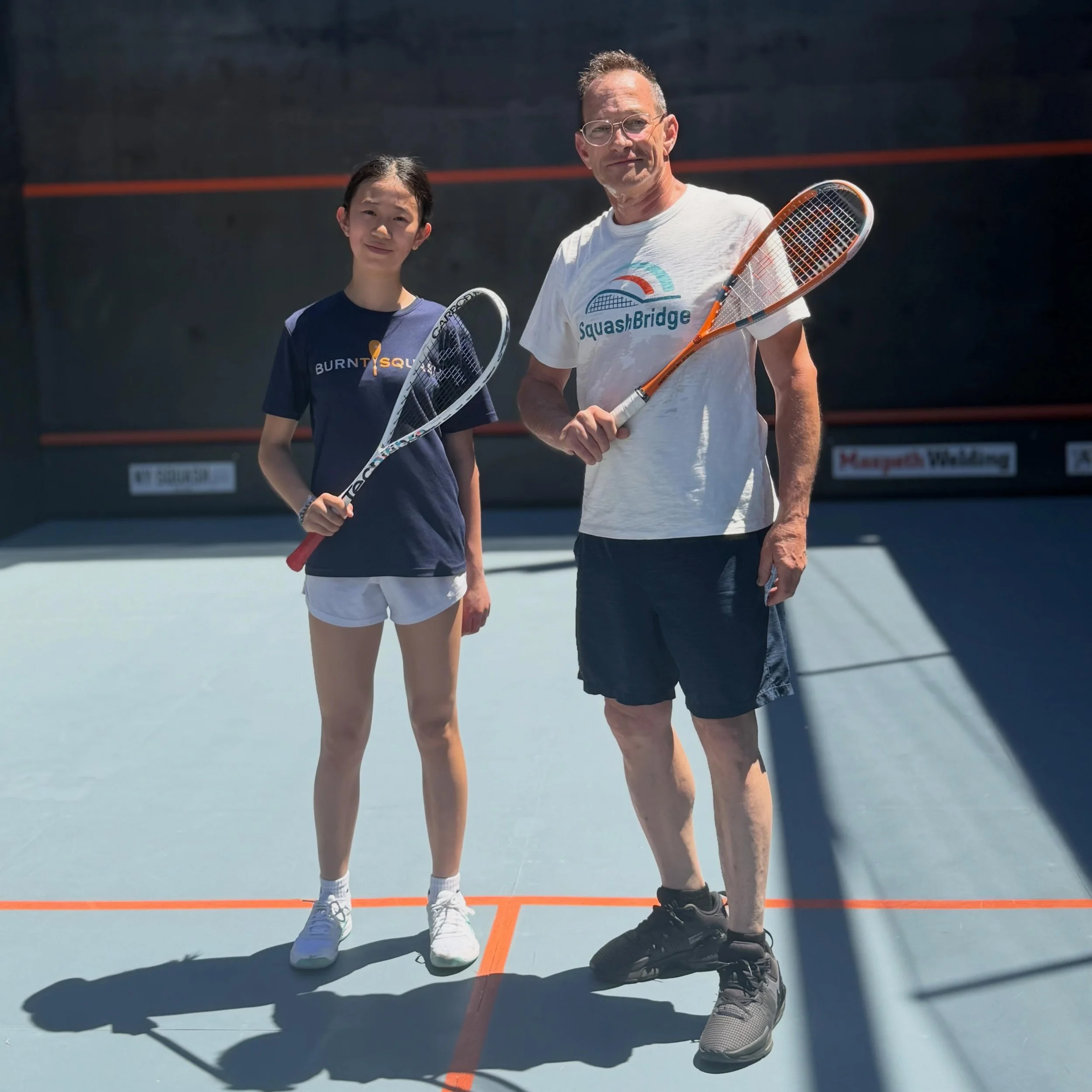 Strike the ball and feel forever young.

Celina Chen, happy birthday! 

Celina won her first round match in the @ussquash sanctioned NYC Summer Outdoor Squash Open @maspeth.squash 

Celina plays on the Pingry School (NJ) that won the US Teams Middle 