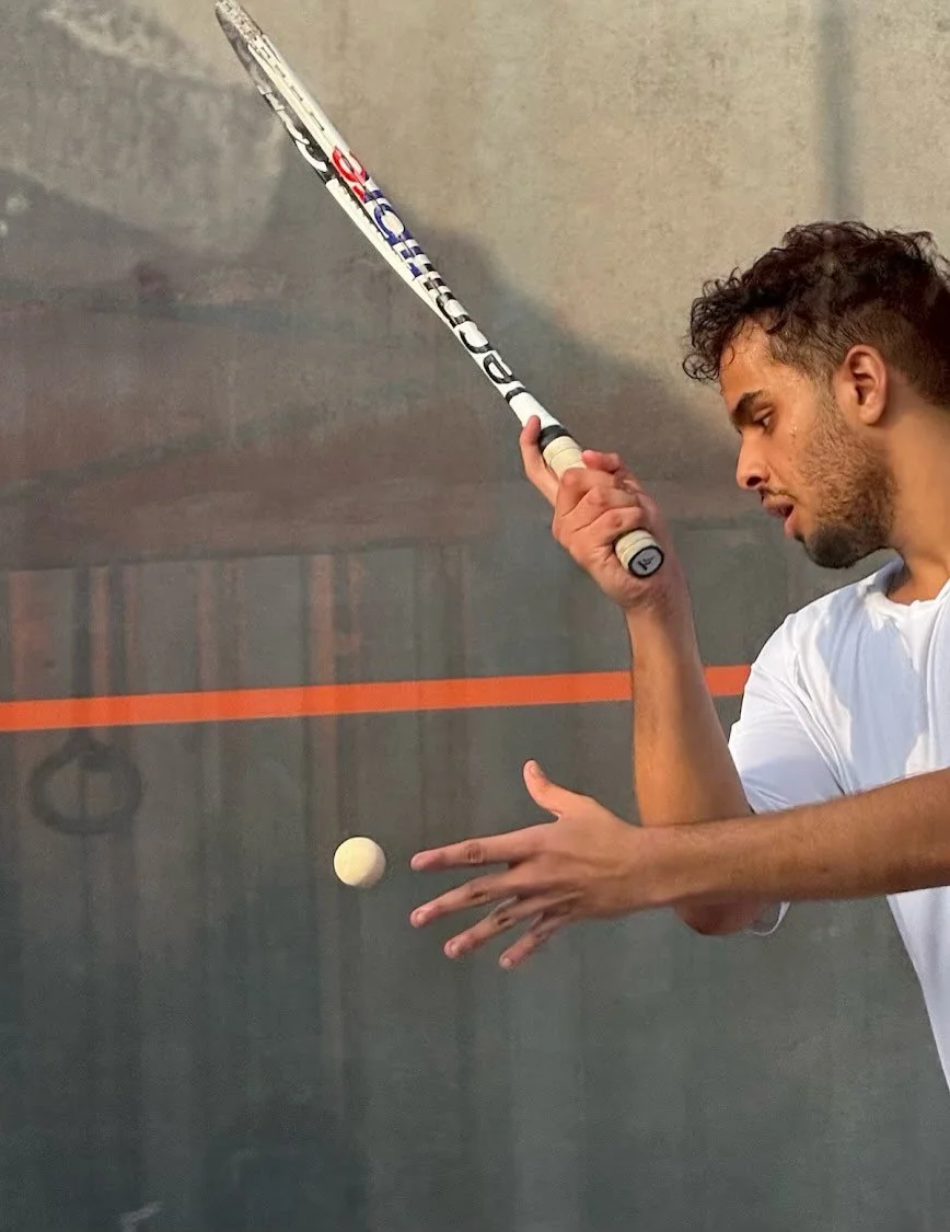 Kareem Badawi
[EGY]
WR: 150
We are excited to see you play squash again in NYC on the steel court in the upcoming Maspeth Welding Intsel Steel PSA Challenger $18k - at the University Club of NY and outside again at Maspeth Squash. 
September 9-13, 20