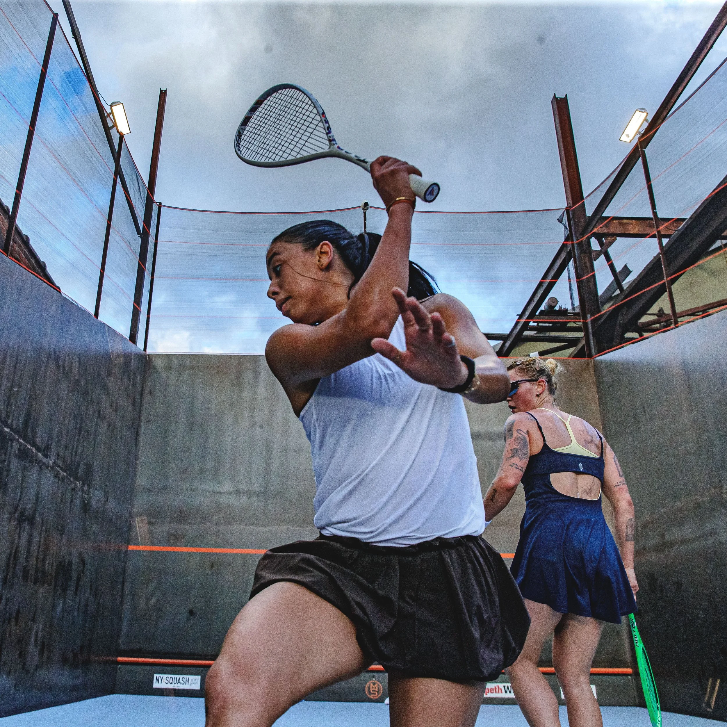 We did a thing at dusk,
under the sky.
#squash