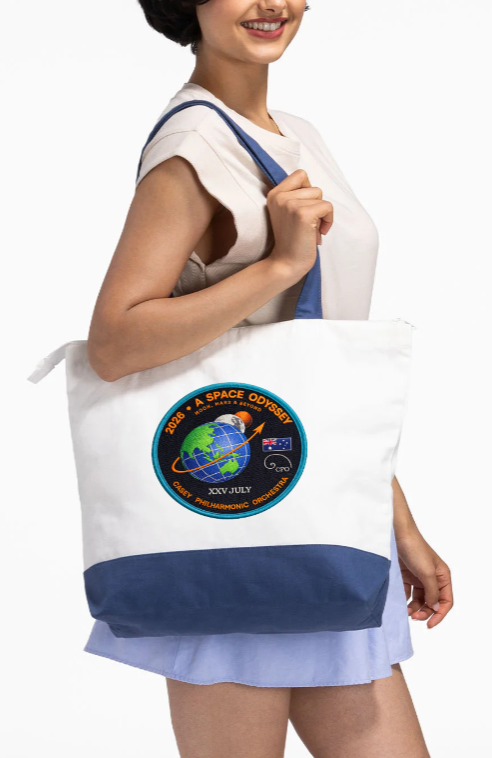 Space - Large Tote Bag with zip