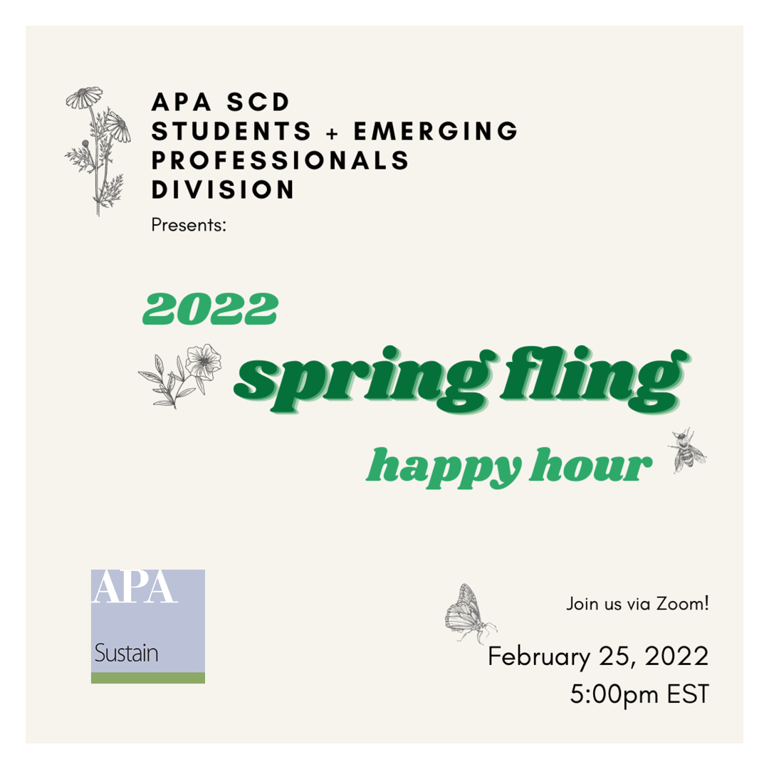APA SCD E-Bulletin - 2/16/2022