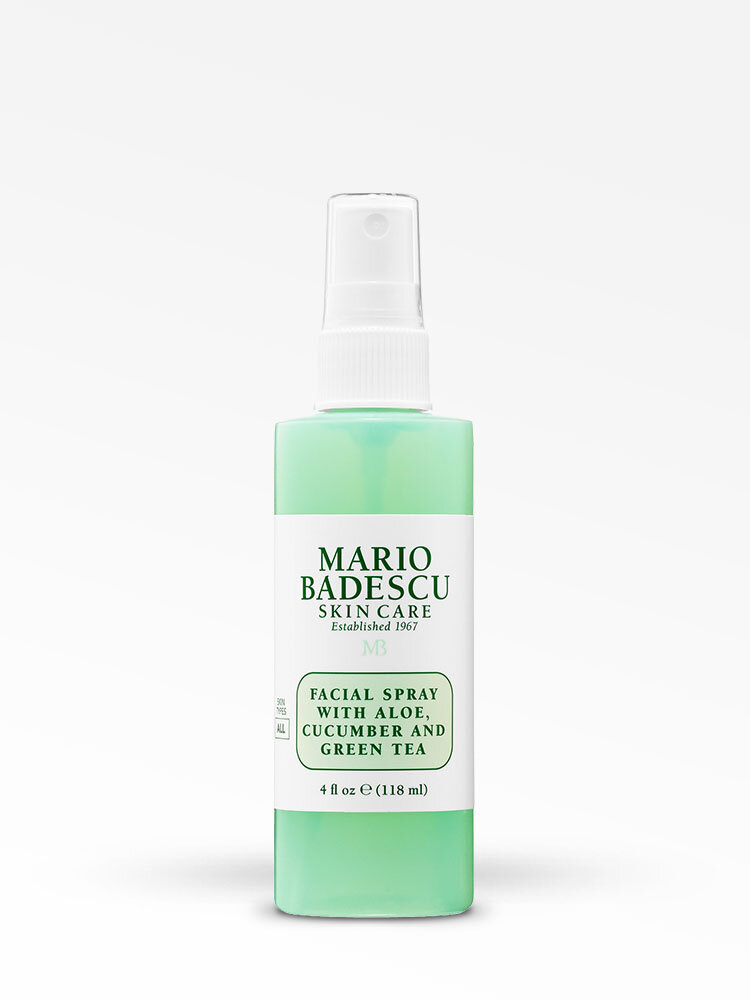 Mario Badescu Spray Facial de Aloe Vera, Plantas Aromáticas y Agua de Rosas