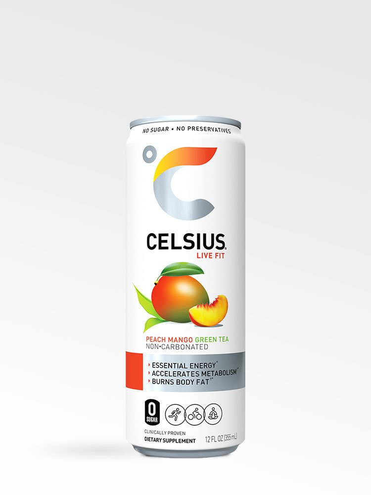Celsius Peach Mango Green Tea