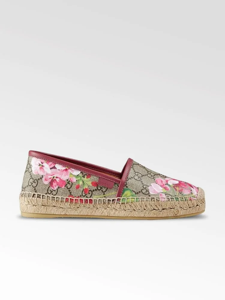 Gucci | Blooms GG Supreme Espadrille