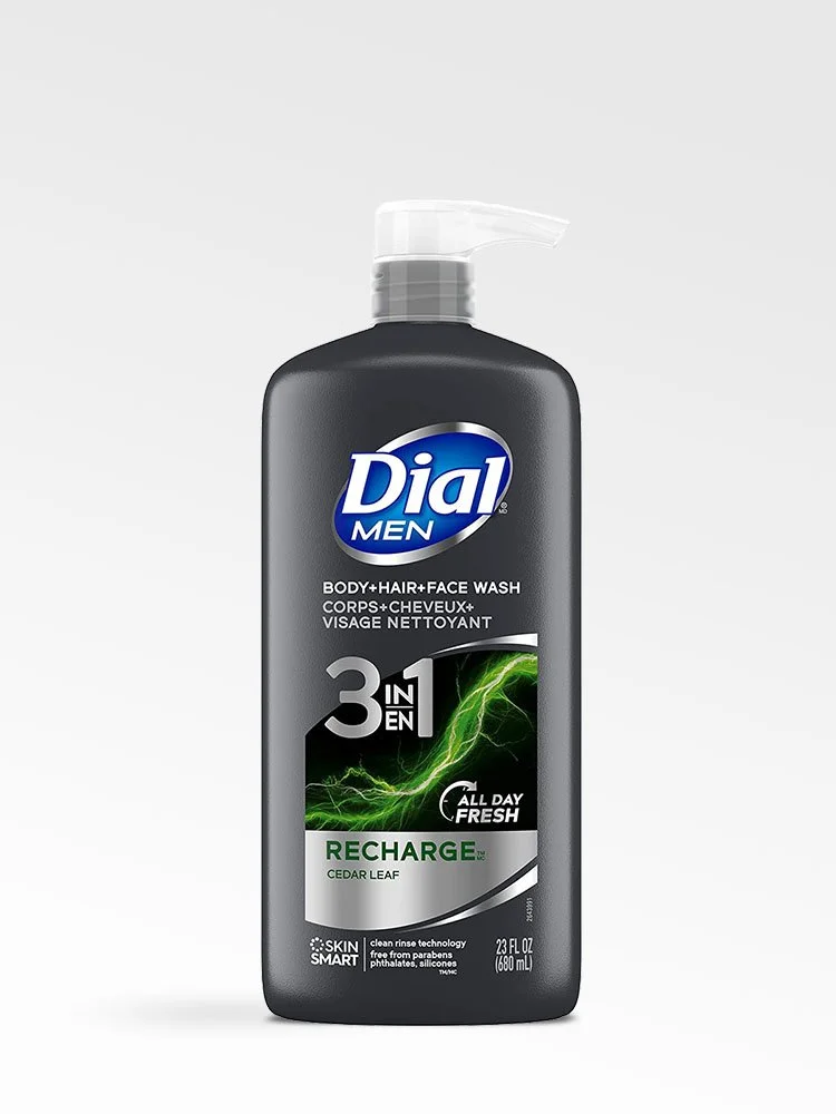 Dial Men | 3in1 Jabón para cuerpo+cara+cabello