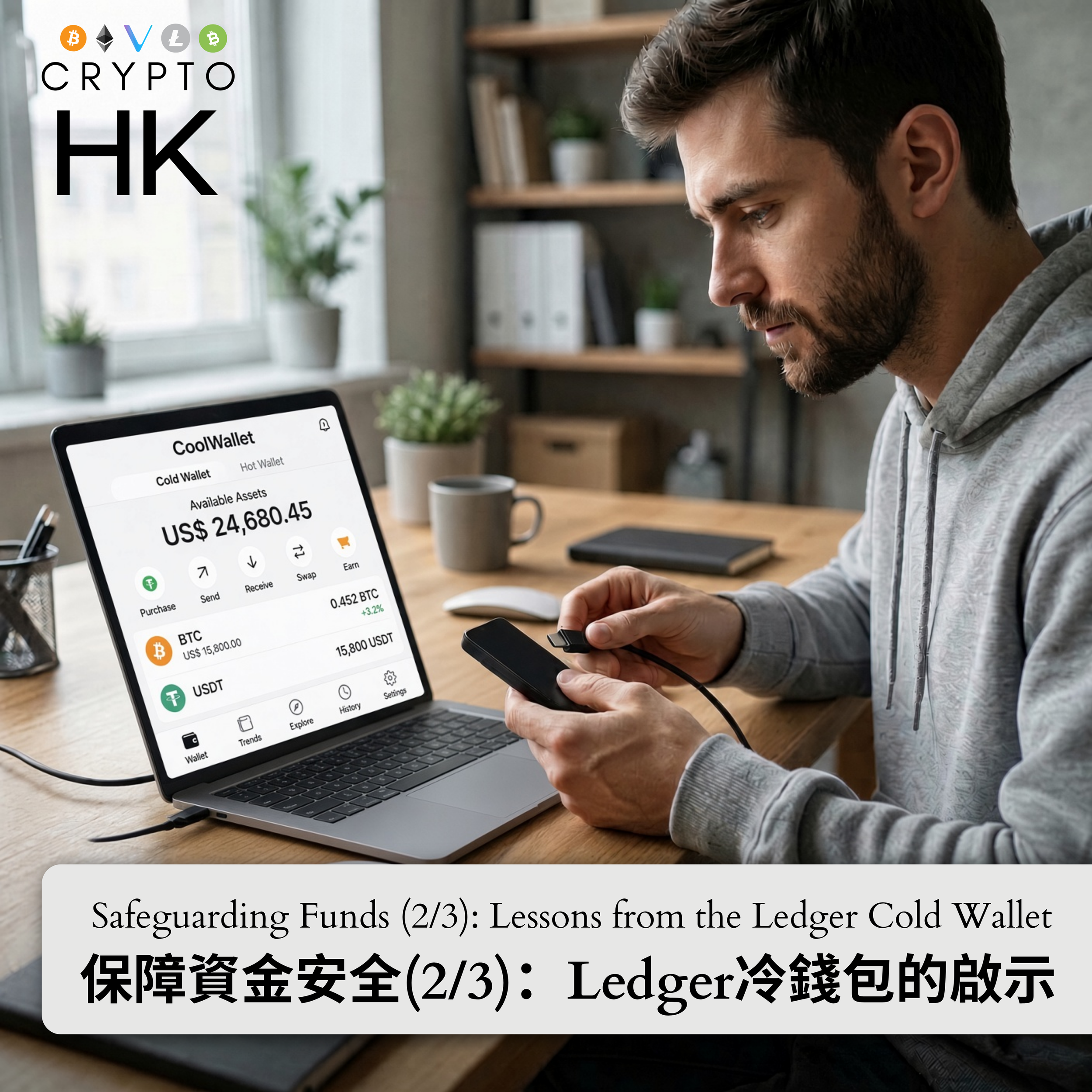 Safeguarding Funds (2/3): Lessons from the Ledger Cold Wallet