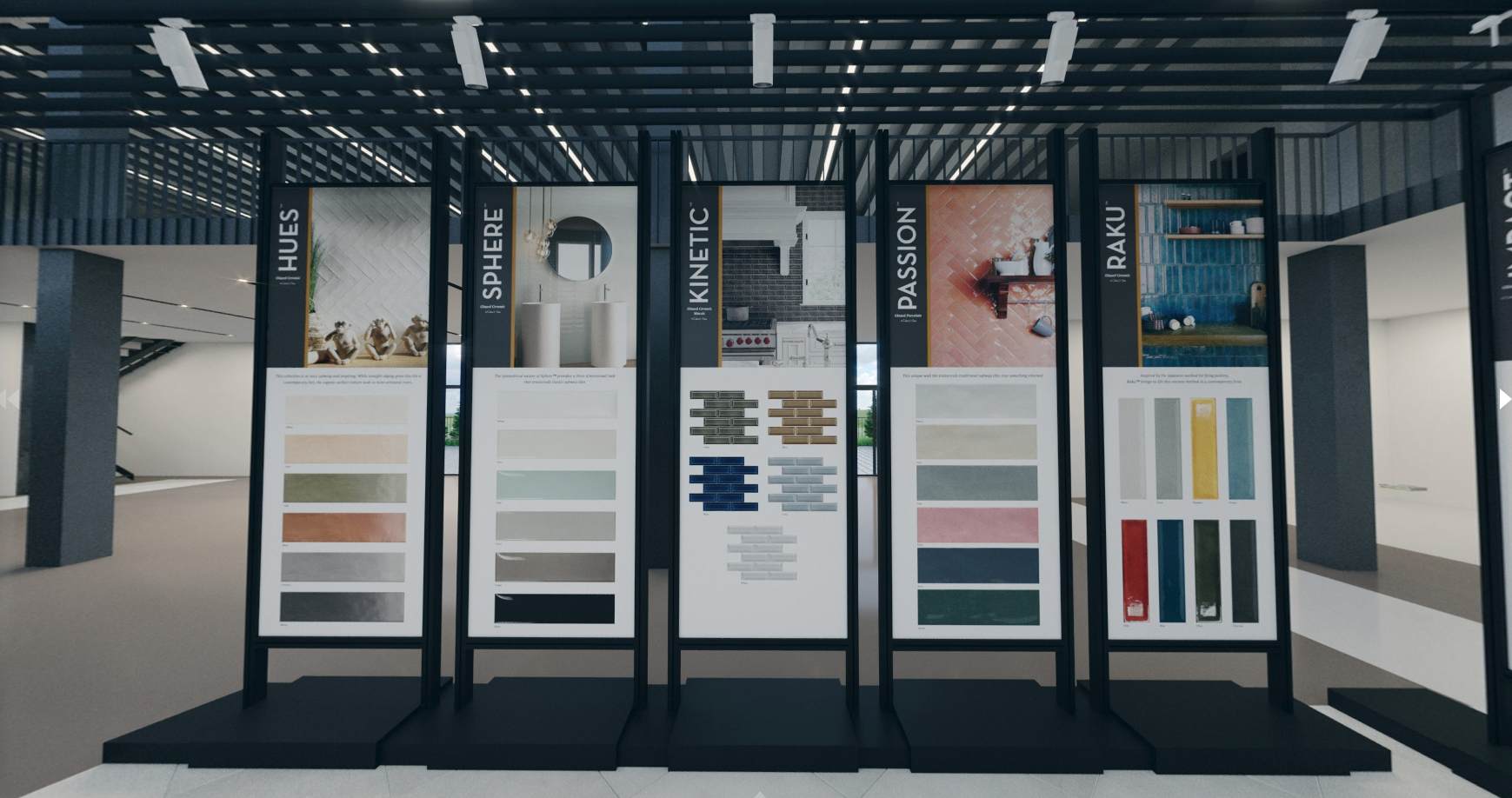 Virtual product displays