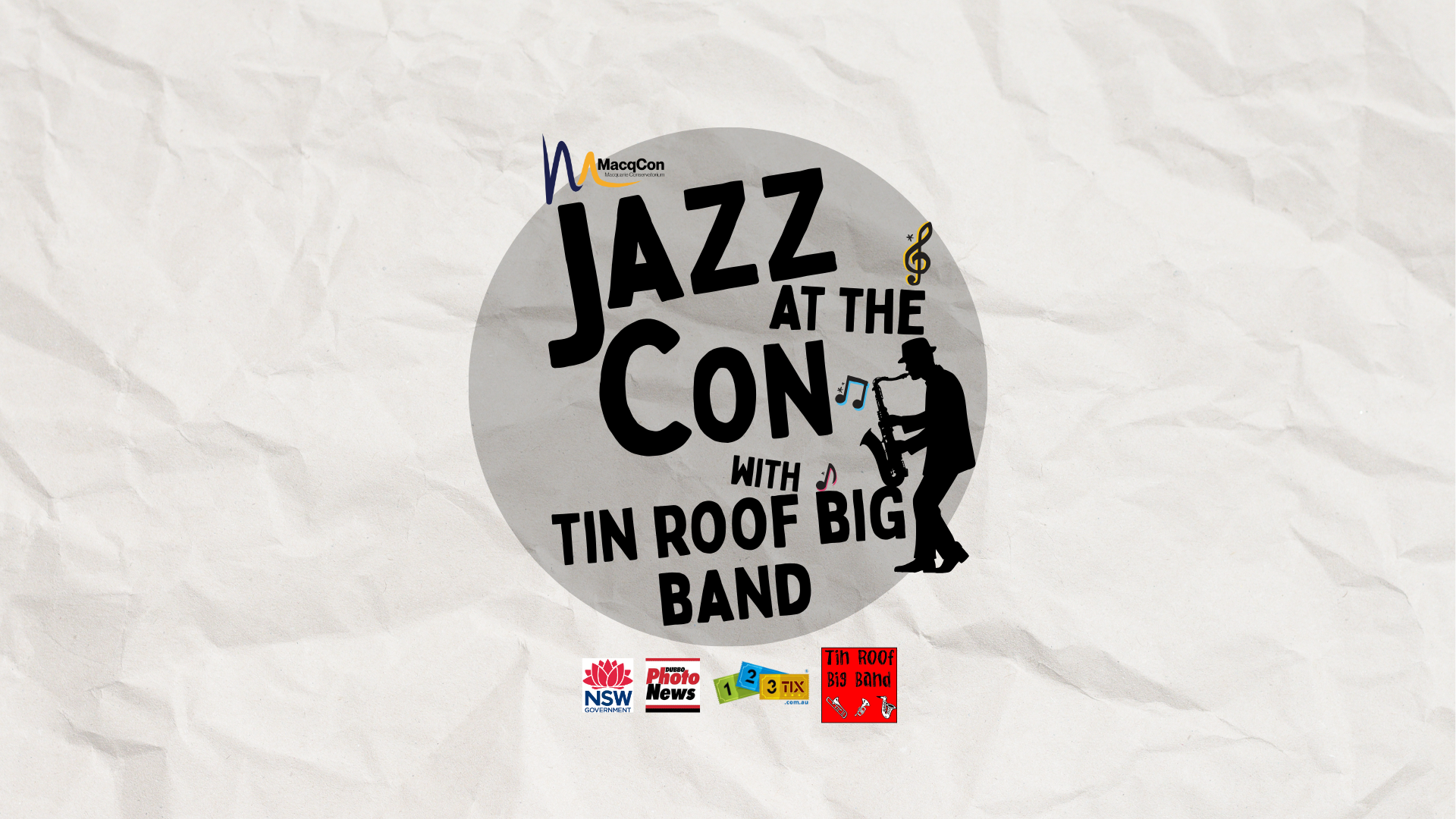 Jazz at the Con with Tin Roof Big Band