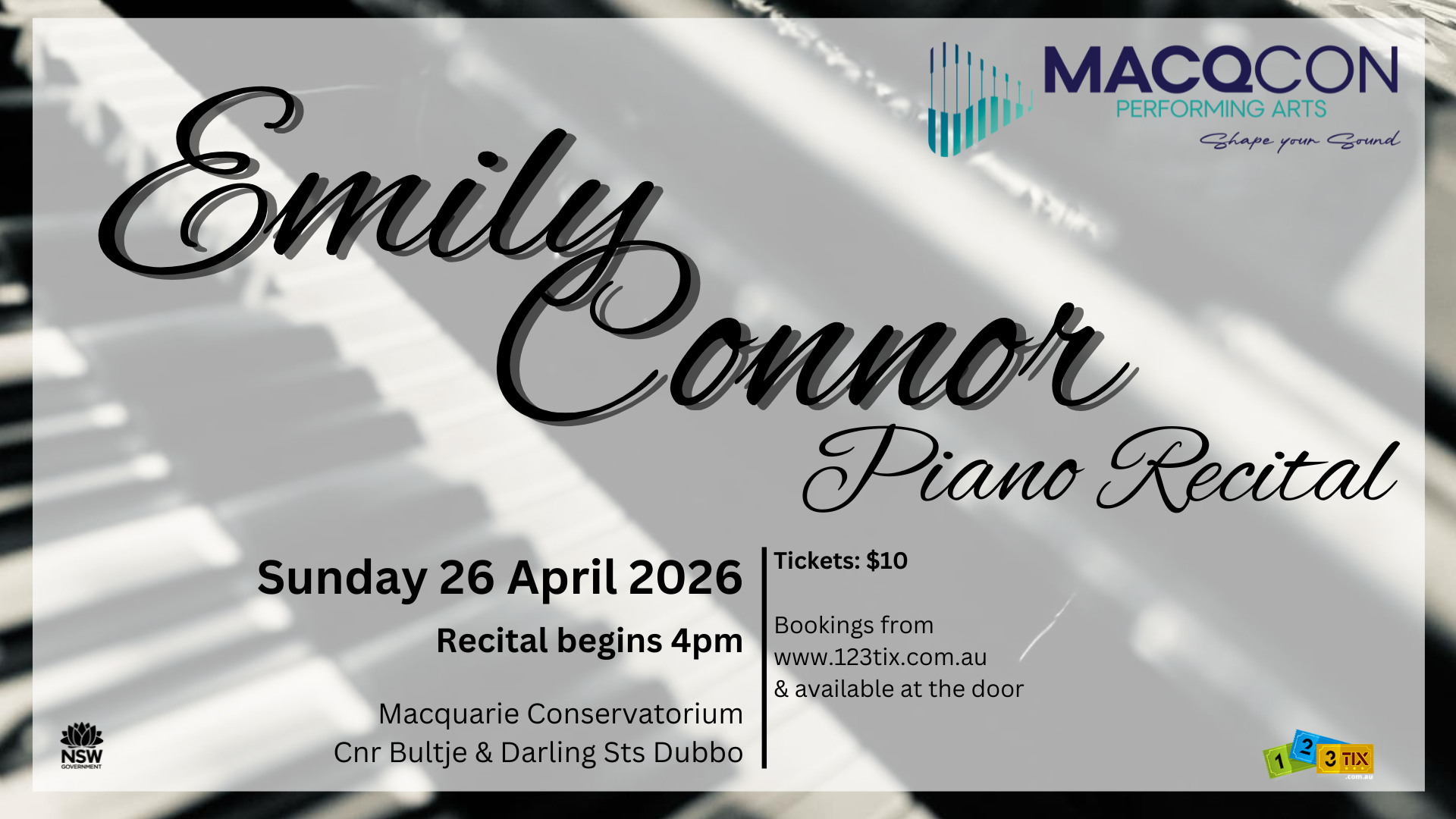 Emily Connor - Piano Recital