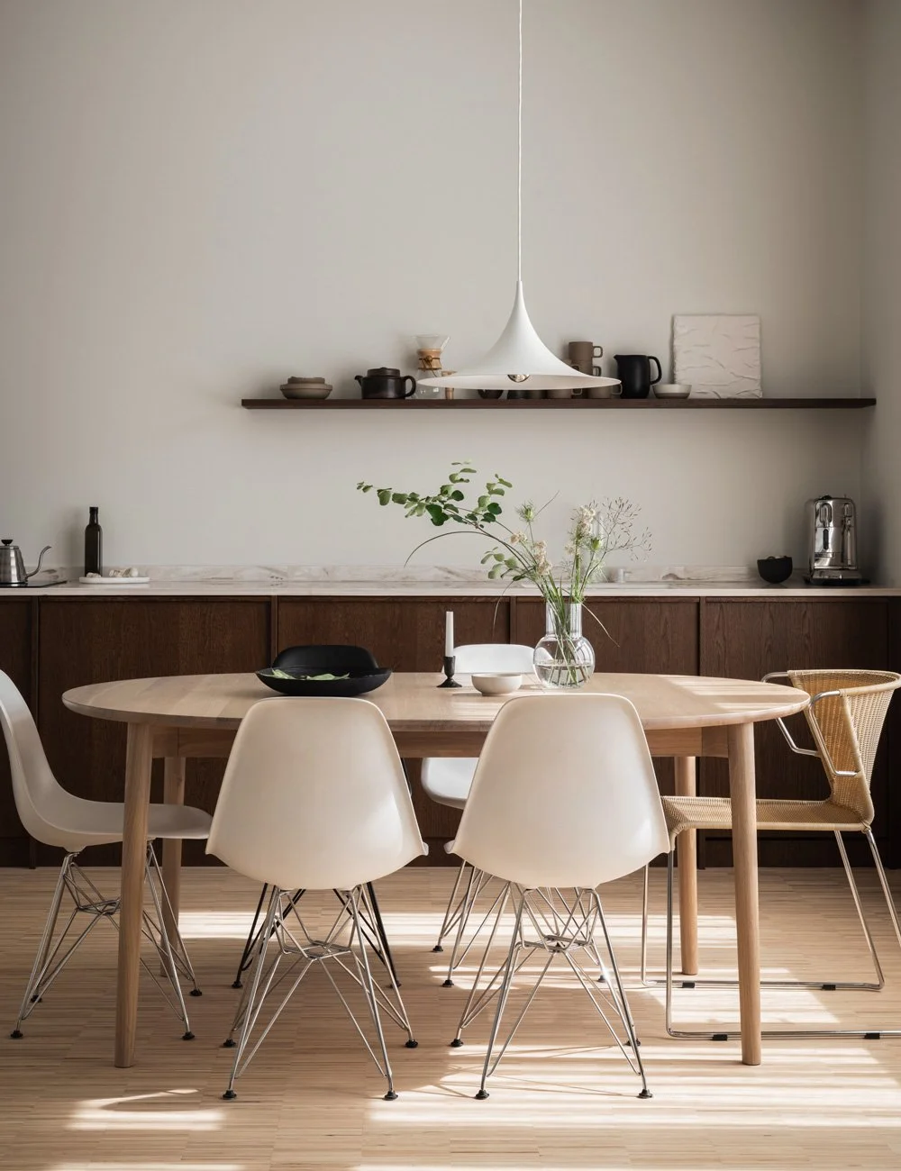 Interiørstylistens minimalistiske trekjøkken