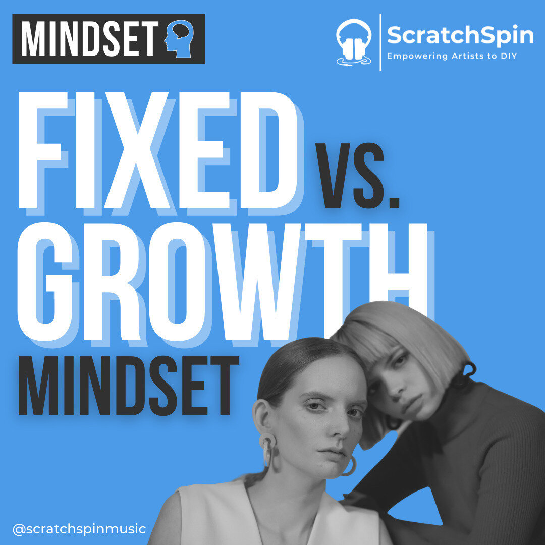 This month's mindset concept is one that is helpful to me in approaching any situation in music, business, or life.

This post outlines the FIXED vs. GROWTH mindsets and is a great reminder to check in with ourselves to see if we're blocking our own 