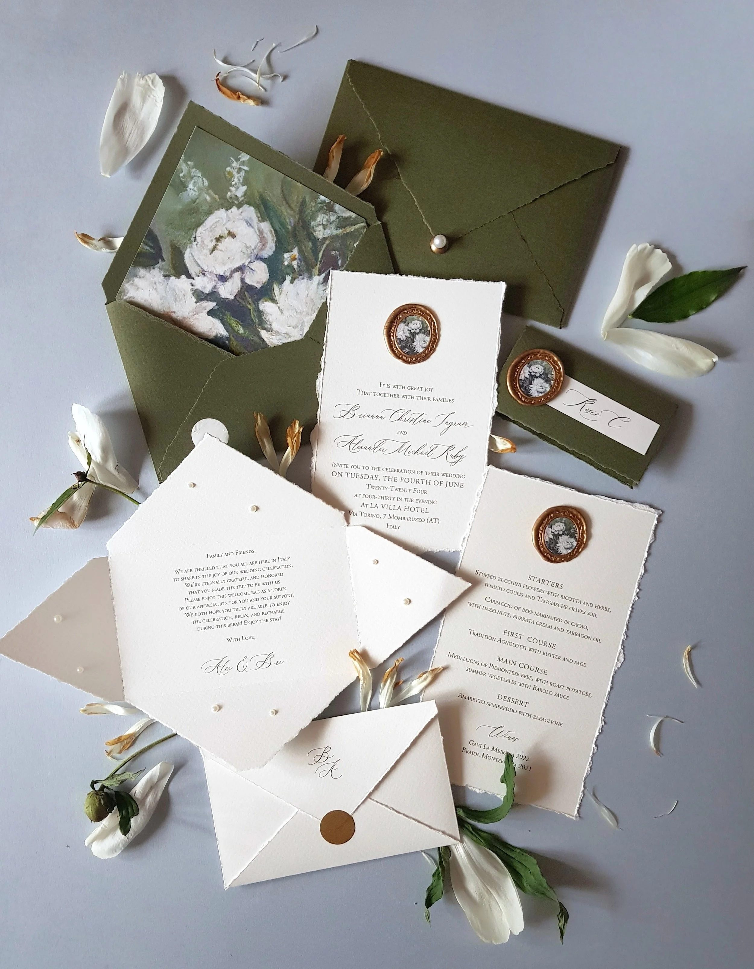 Wedding Stationery semi personalizzata_Studio Letteraventidue