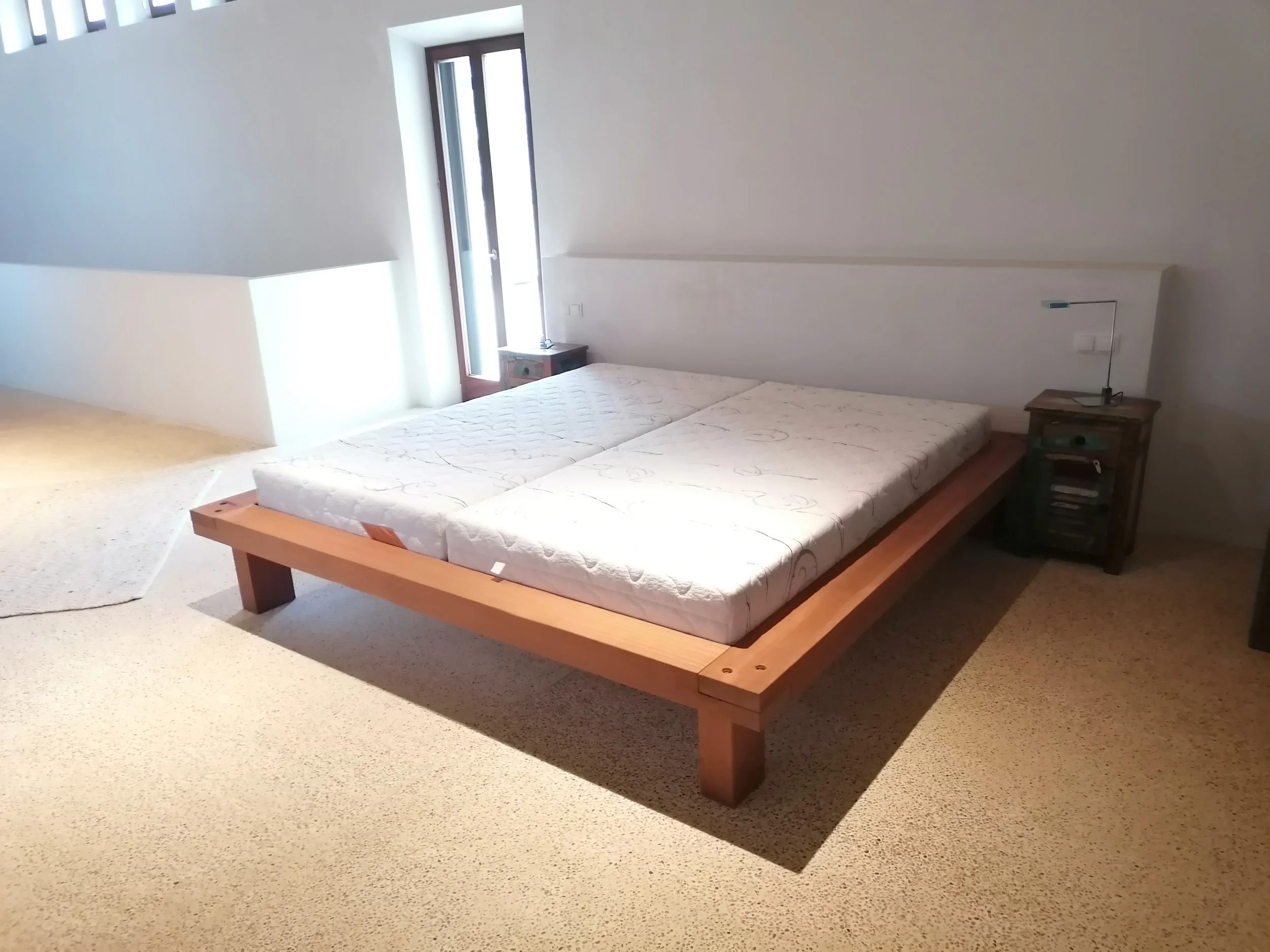 Solid Wood Bed Frame - Artà – Hugo Will Fix It