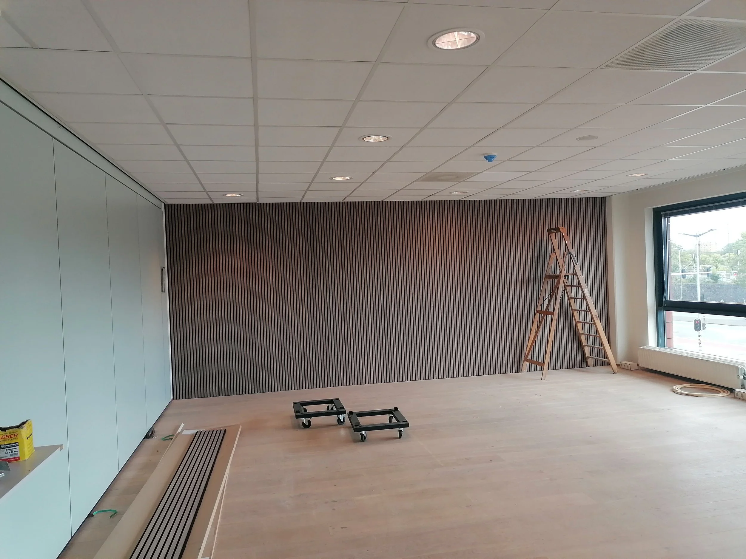 Replacing an Interior Wall to Improve Acoustics