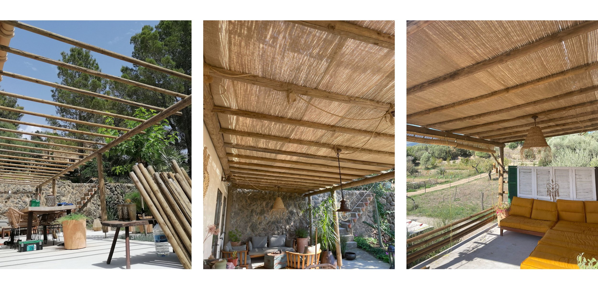 Custom Wooden Pergolas on Mallorca