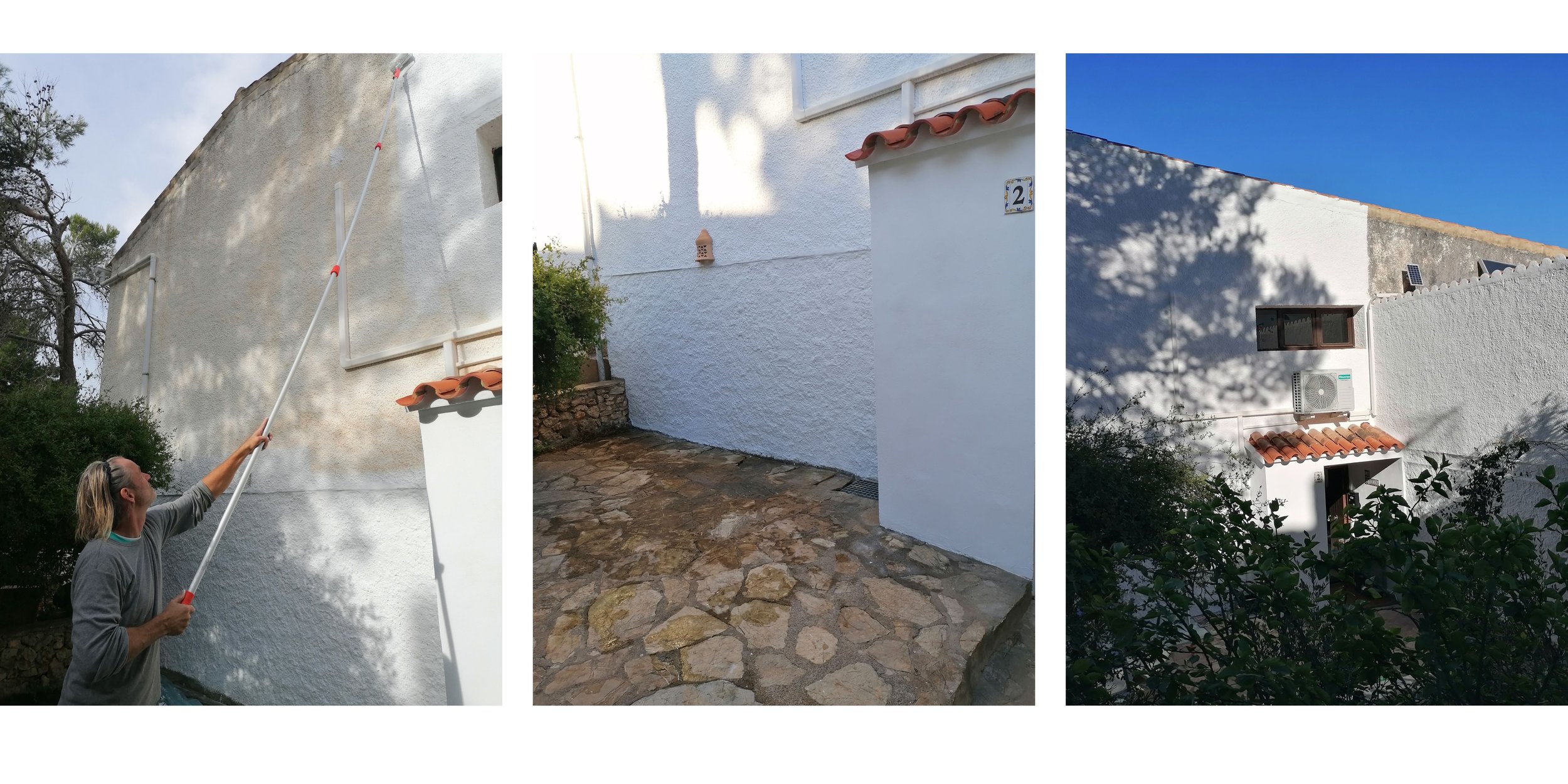 Exterior Wall Painting on Mallorca