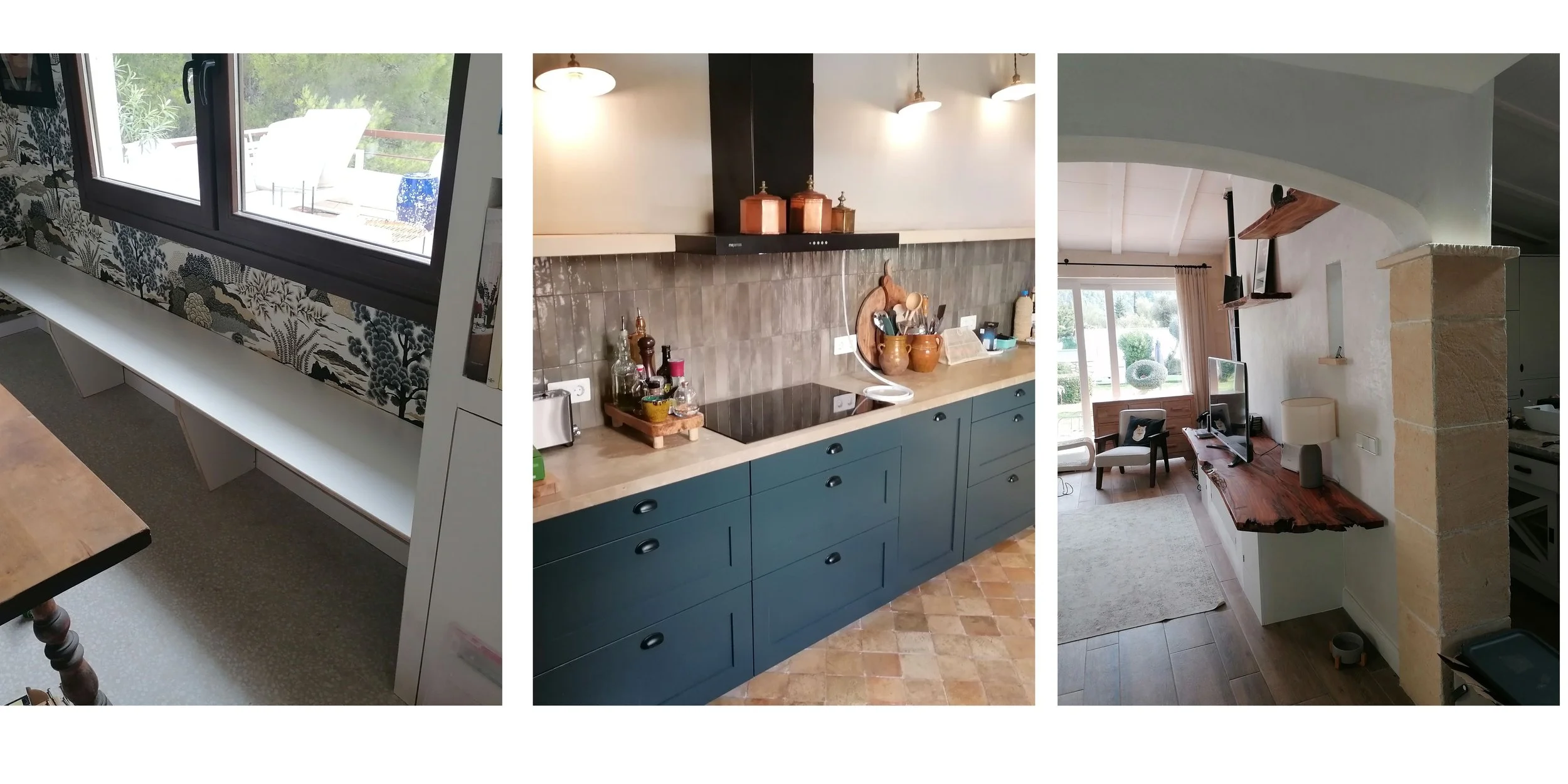 Kitchen &amp; Living Room Woodwork