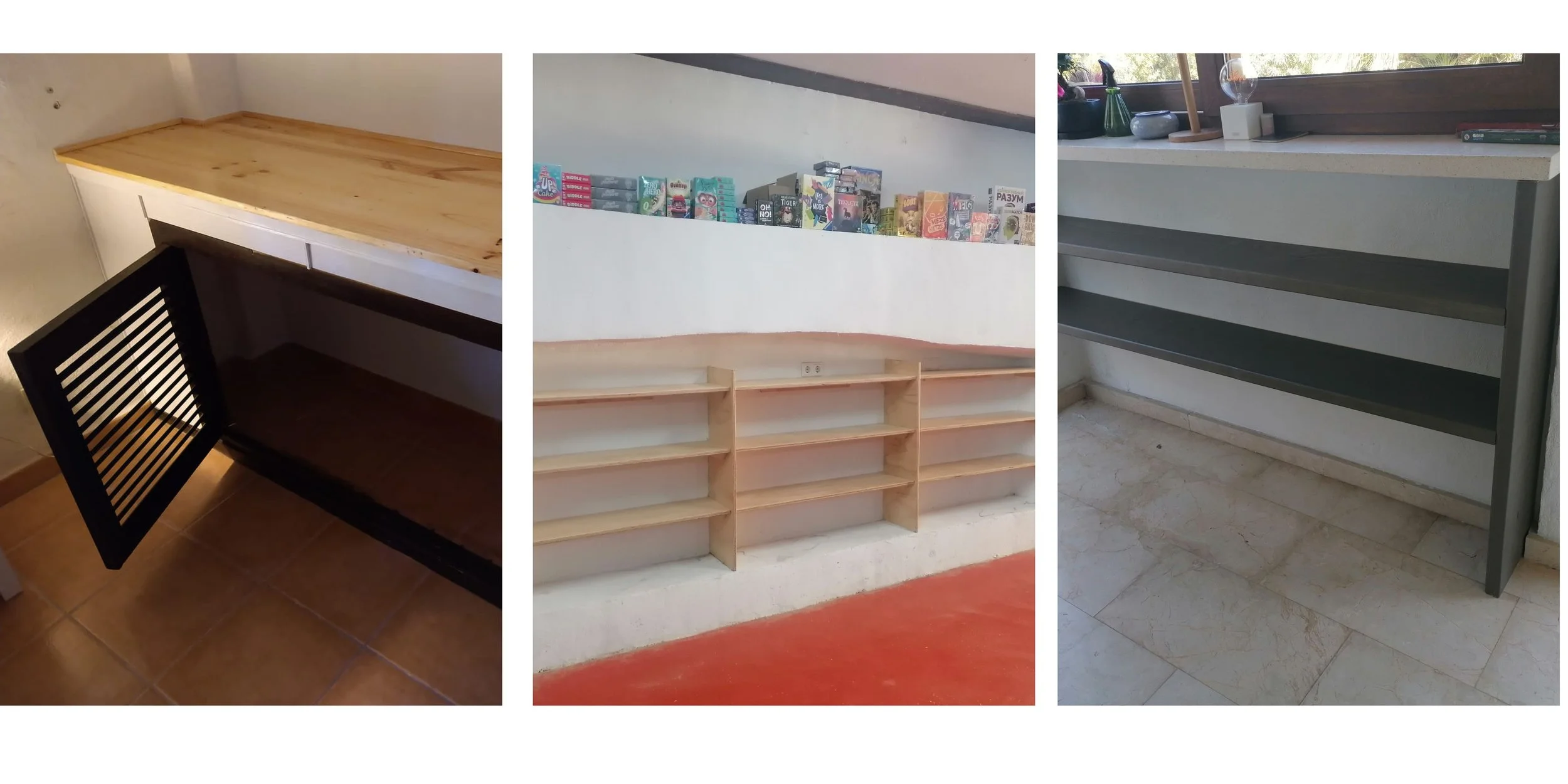 Fitted Shelves &amp; Workspaces