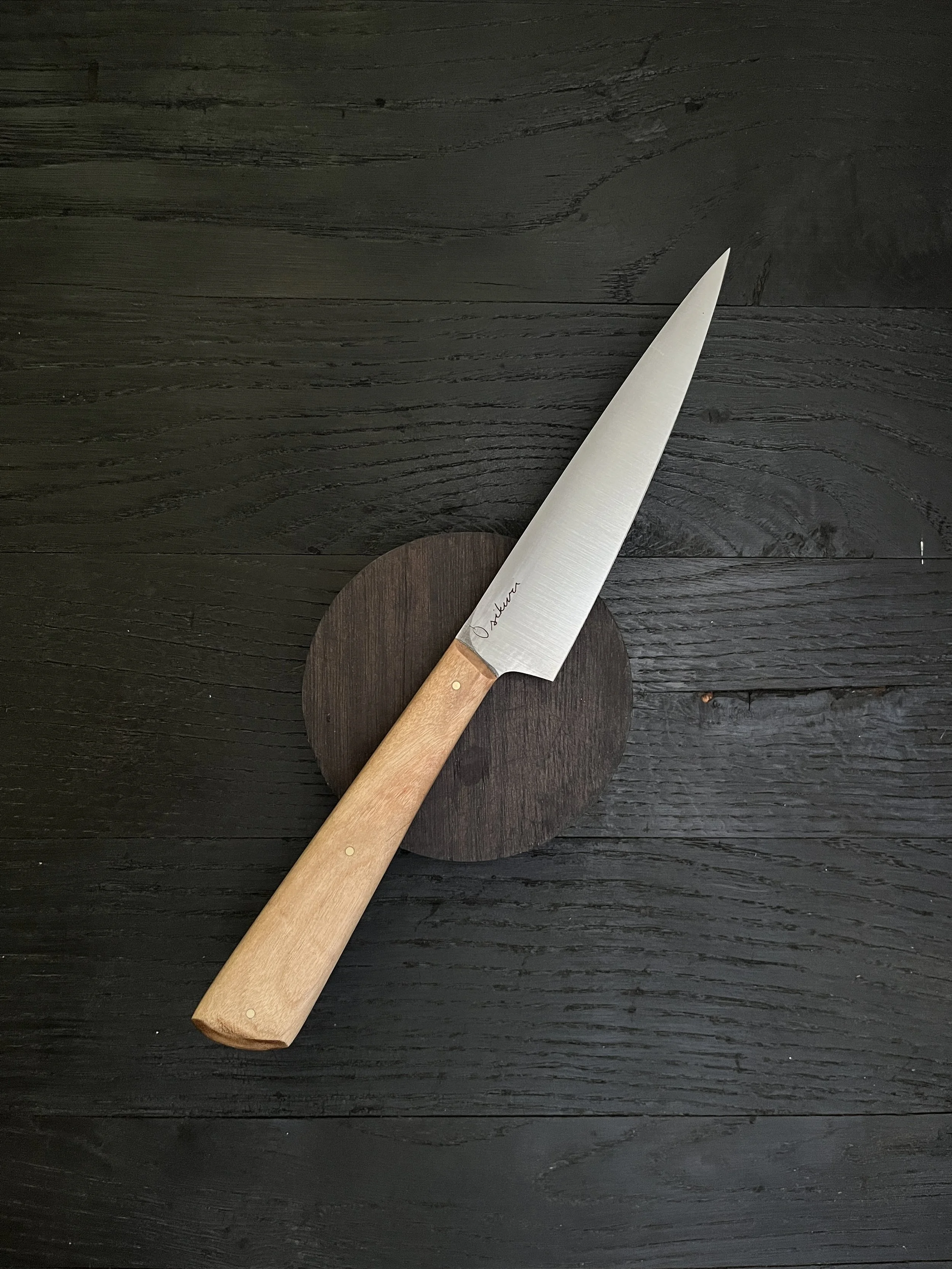 Utility steak knife / poplar