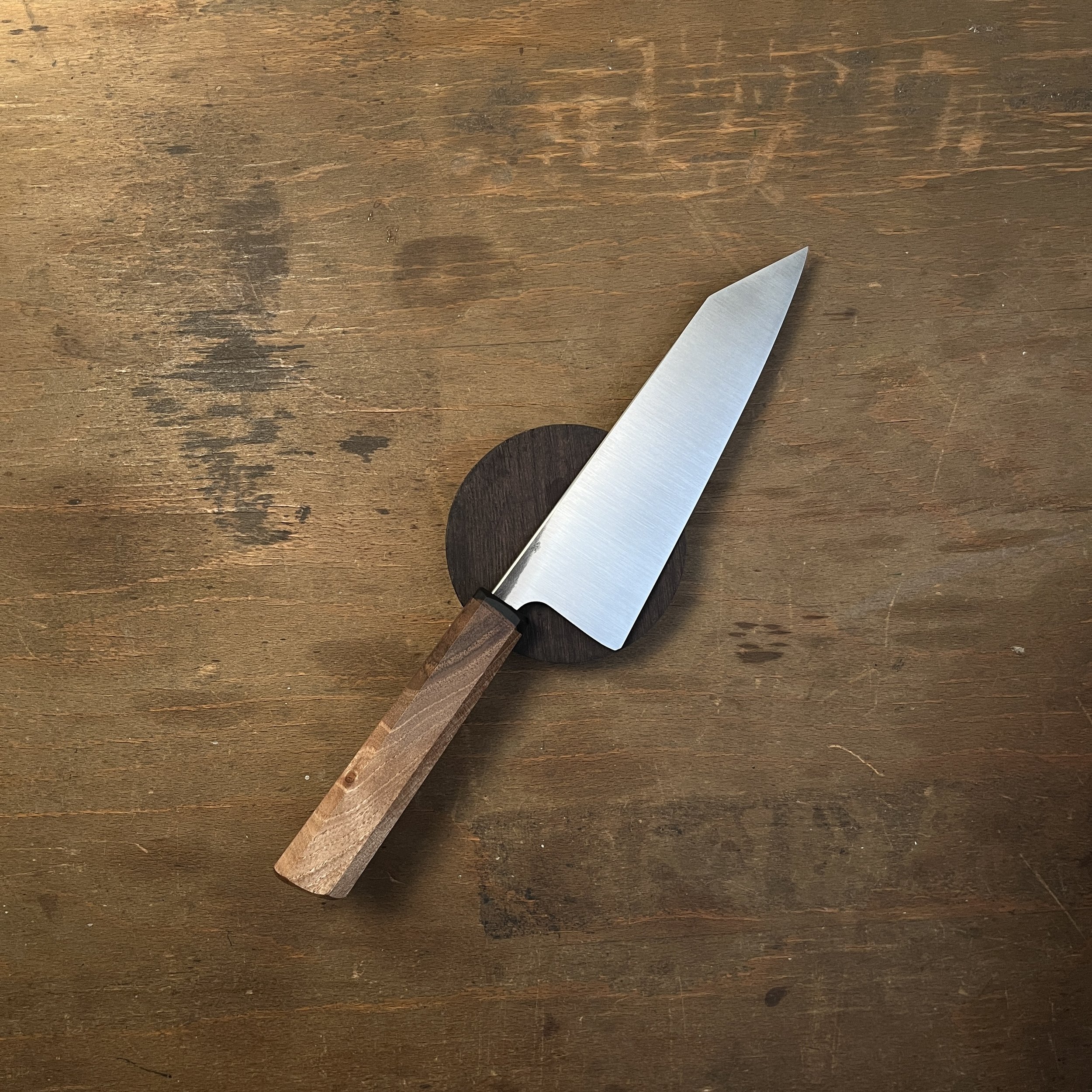 Gyuto k-tip stainless / walnut